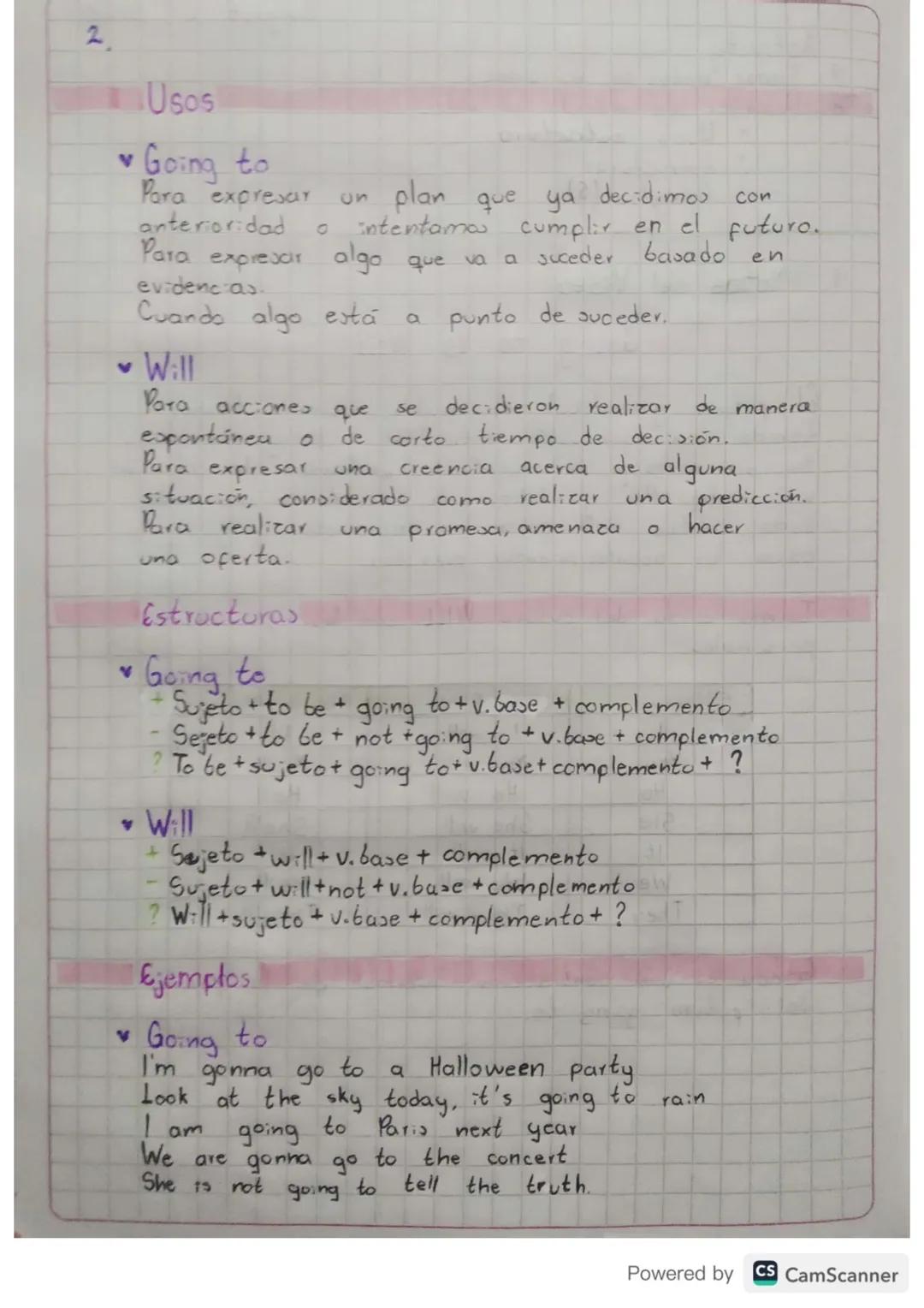 # 4. Notas del Video.
## Going to Vs Will
El futuro gramatical en inglés, siempre hemos
tenido coa confusión entre el will y el going
to,