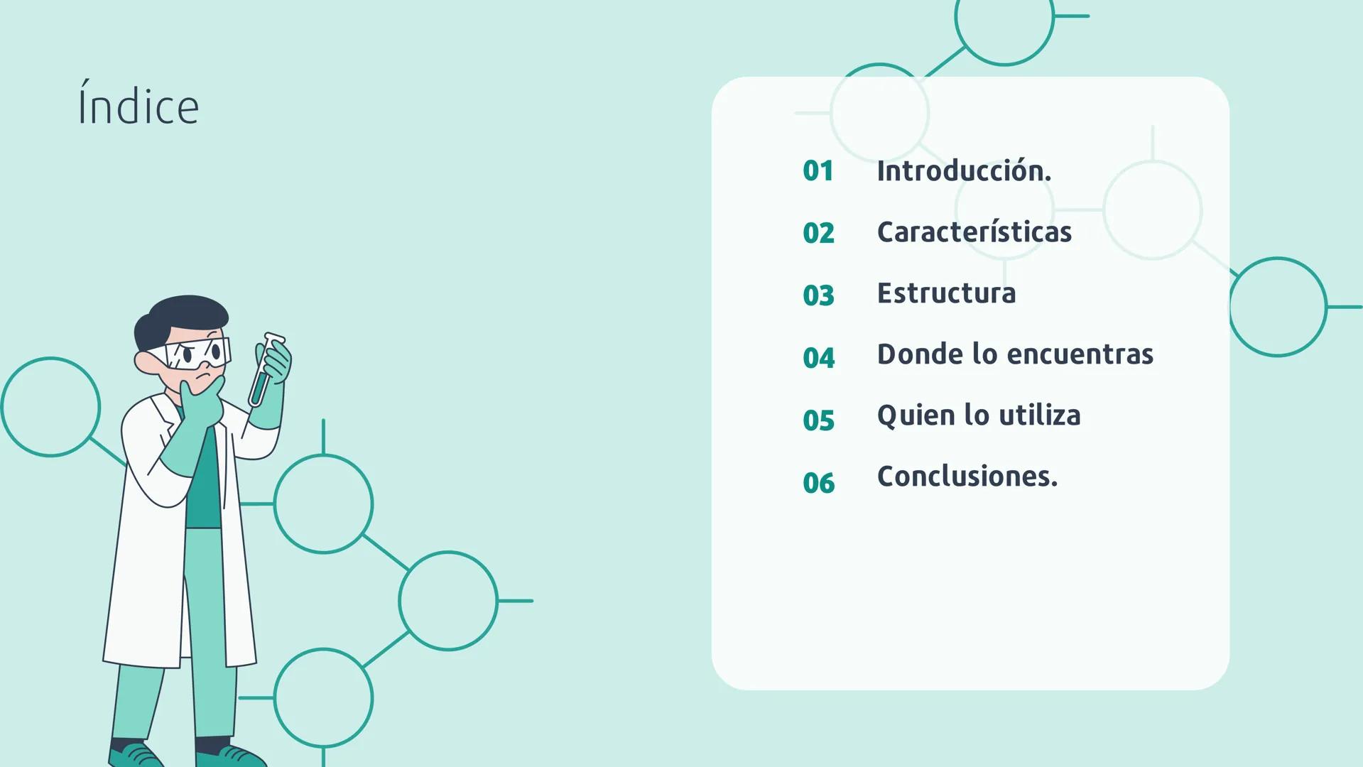 # QUÍMICA
LAS AMINAS
ELKIN STIVEN VALENCIA RIVAS # Índice
01 Introducción.
02 Características
03 Estructura
04 Donde lo encuentras
05