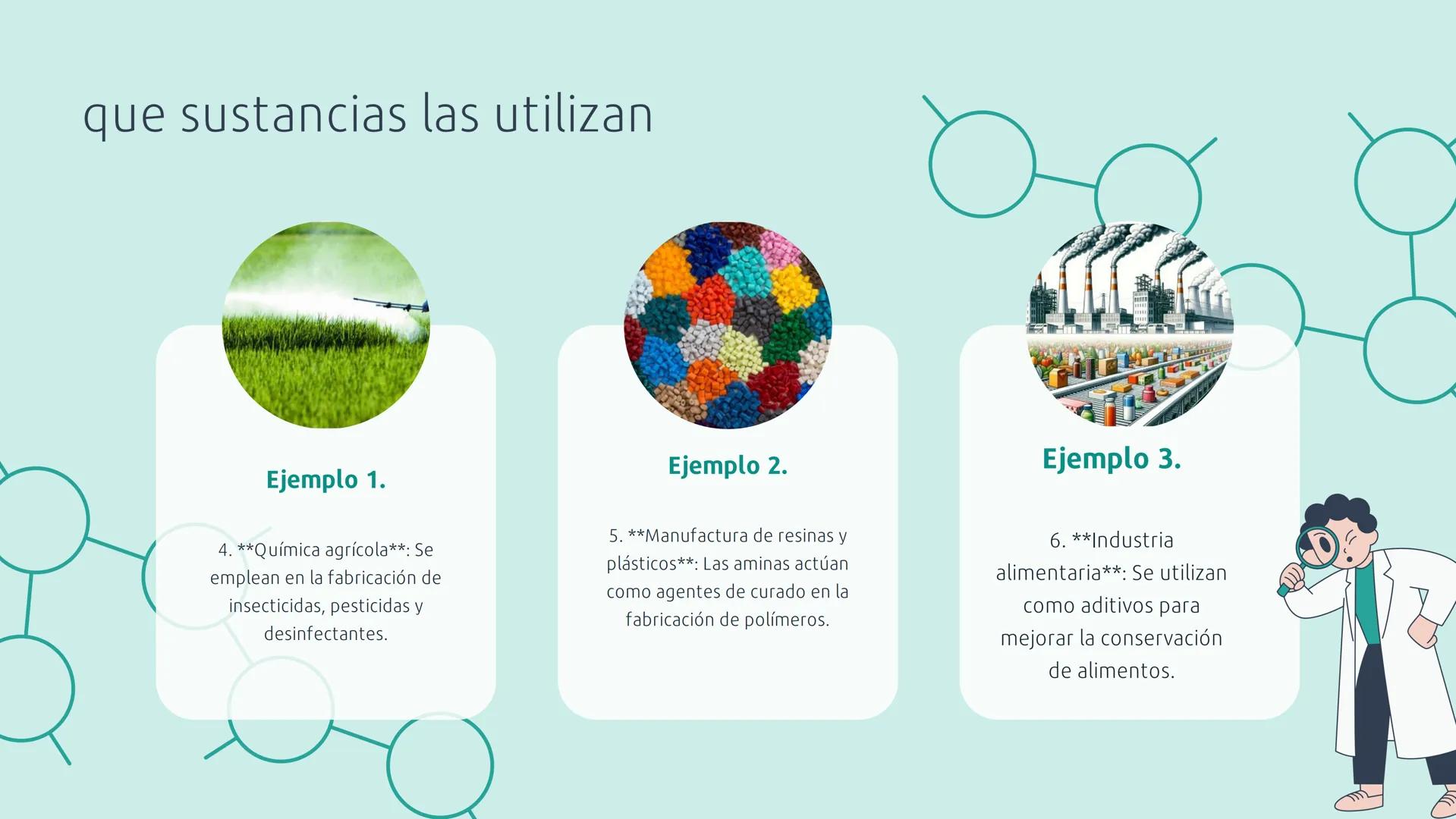 # QUÍMICA
LAS AMINAS
ELKIN STIVEN VALENCIA RIVAS # Índice
01 Introducción.
02 Características
03 Estructura
04 Donde lo encuentras
05