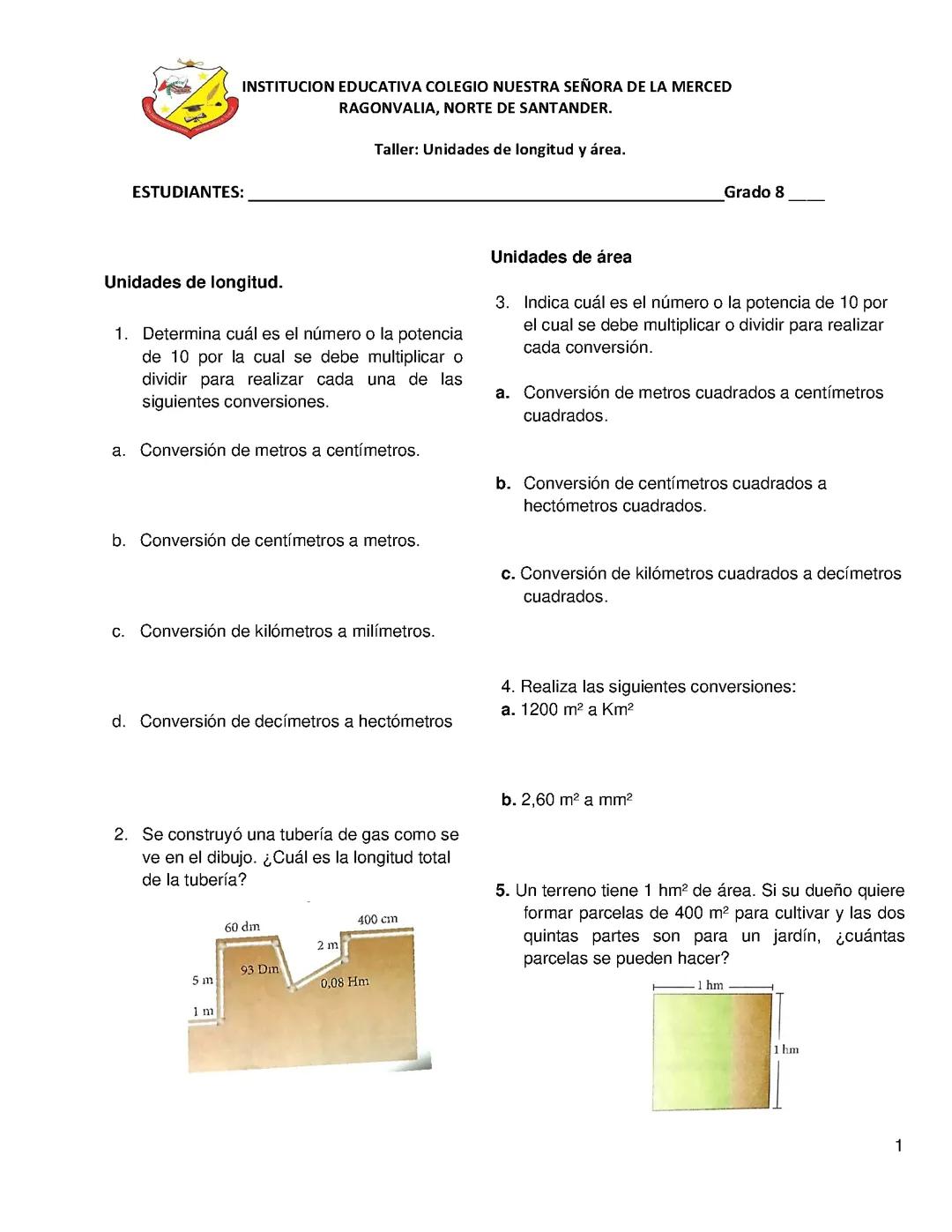 Taller unidades de longitud