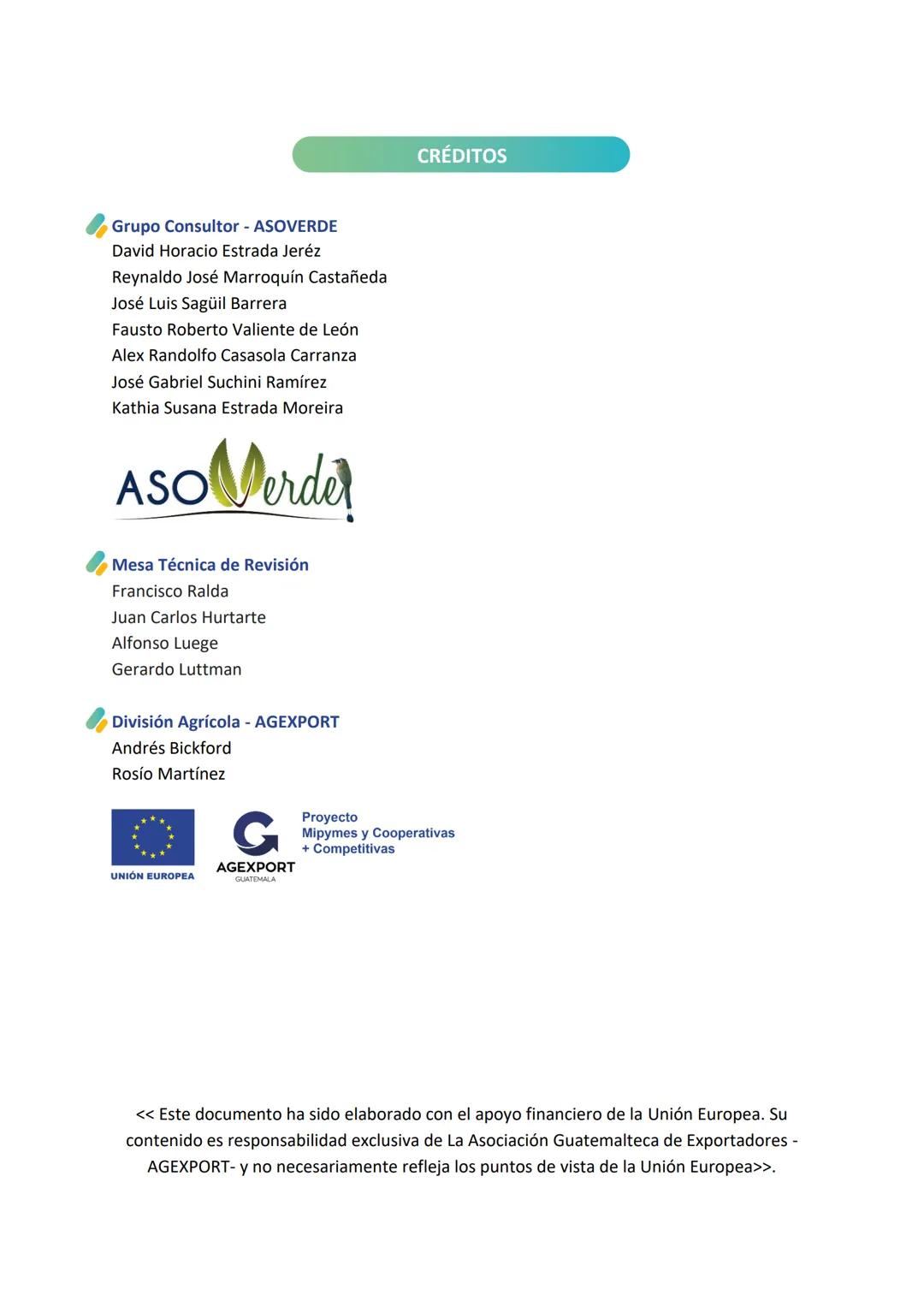 G
AGEXPORT
Proyecto
Mipymes y Cooperativas
+ Competitivas
UNIÓN EUROPEA
GUATEMALA
Lavanda, Lavandula angustifolia
AGEXPORT
AGRÍCOLA CONTENID