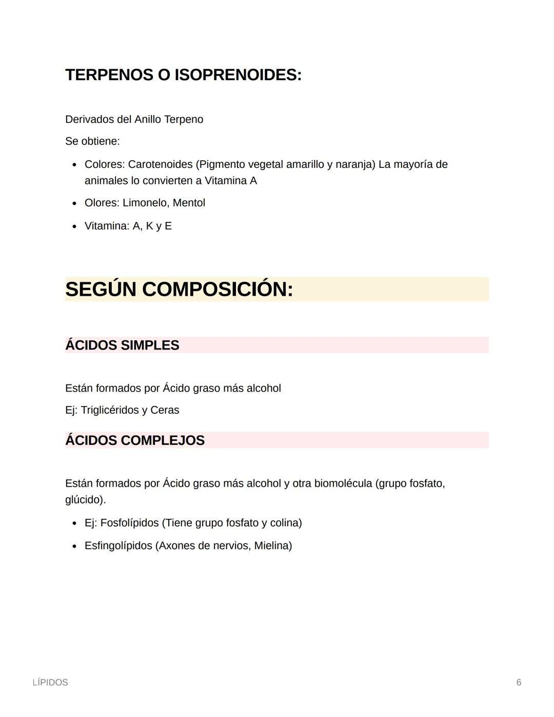 LÍPIDOS
LÍPIDOS
Son la segunda fuente de energía del cuerpo humano
La mayoría son anfipáticos
• Compuestos ternarios (CHO) Aunque muy poco O