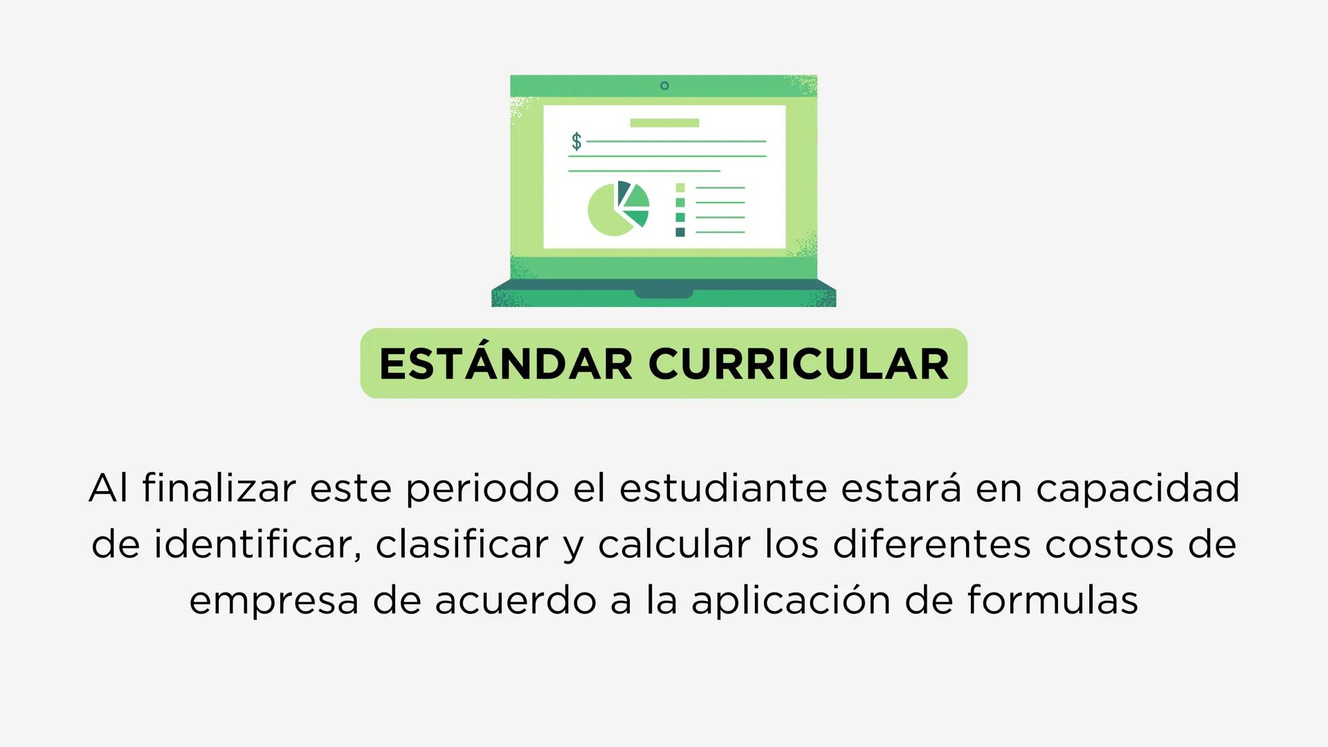 Matemática
Financiera
10°
$
Omar Rodríguez Aponte ESTÁNDAR CURRICULAR
Al finalizar este periodo el estudiante estará en capacidad
de identif