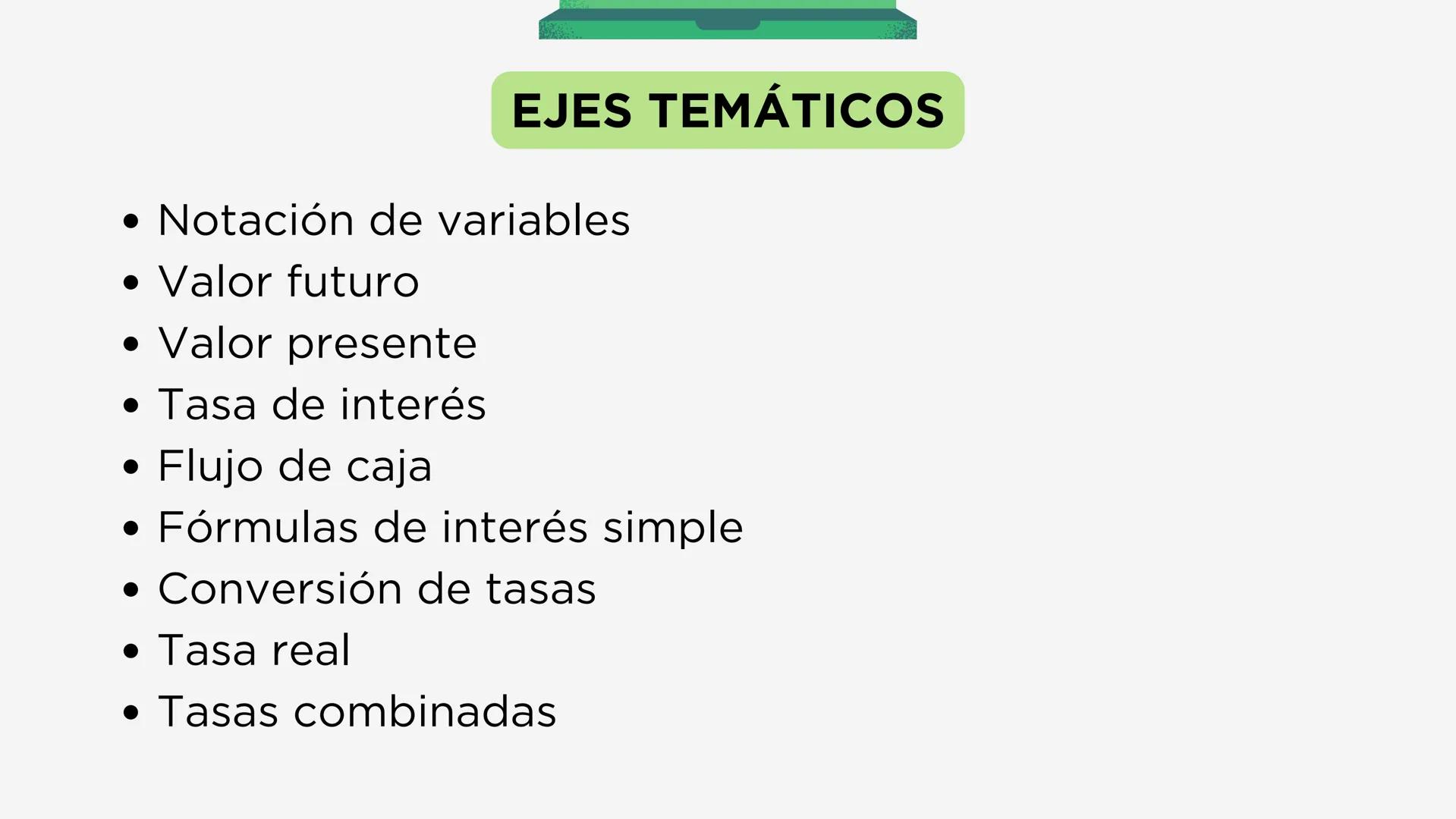 Matemática
Financiera
10°
$
Omar Rodríguez Aponte ESTÁNDAR CURRICULAR
Al finalizar este periodo el estudiante estará en capacidad
de identif
