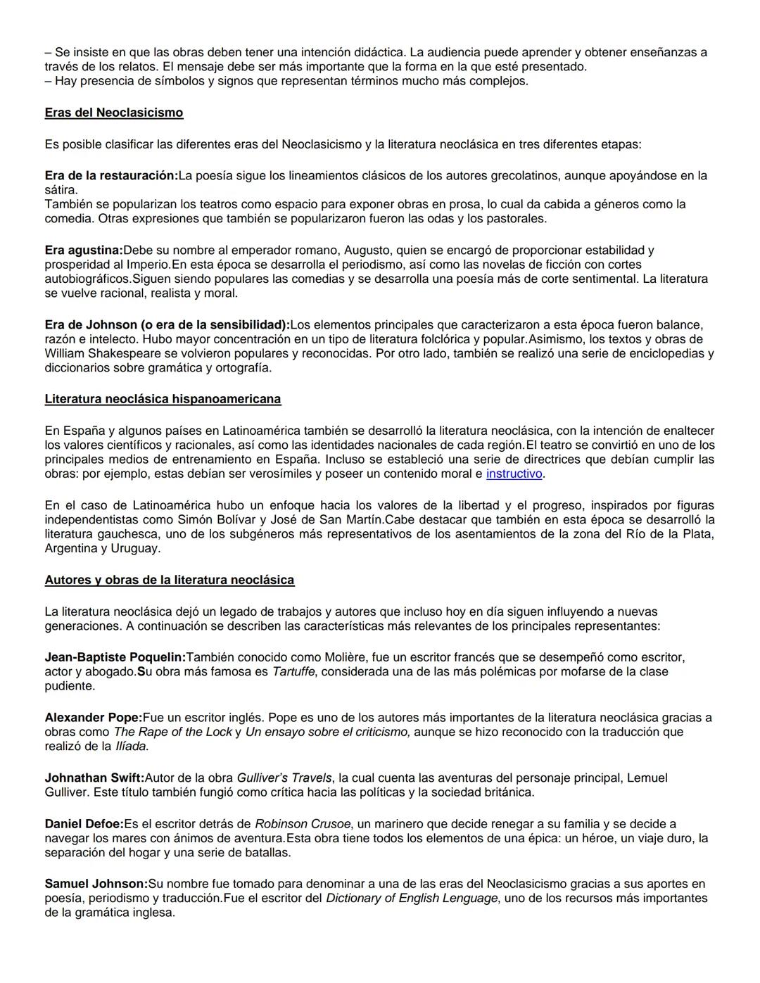 Institución Educativa Emiliano Restrepo Echavarría
Aprendiendo a aprender se construye el saber
Literatura neoclásica
¿Qué es la literatur