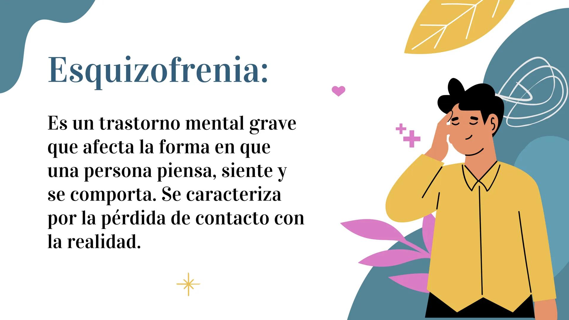 Salud Mental
+
必
5 Definición
La salud mental es un estado de bienestar en el
que el individuo es consciente de sus
capacidades, puede hacer