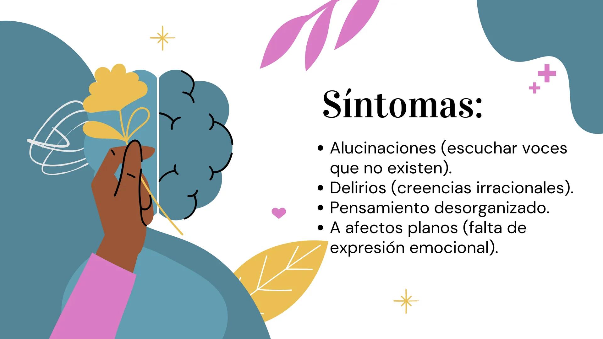 Salud Mental
+
必
5 Definición
La salud mental es un estado de bienestar en el
que el individuo es consciente de sus
capacidades, puede hacer