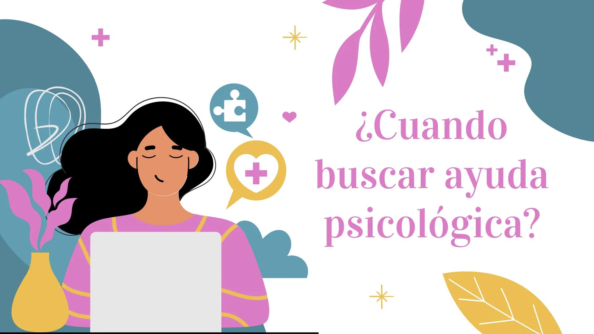 Salud Mental
+
必
5 Definición
La salud mental es un estado de bienestar en el
que el individuo es consciente de sus
capacidades, puede hacer