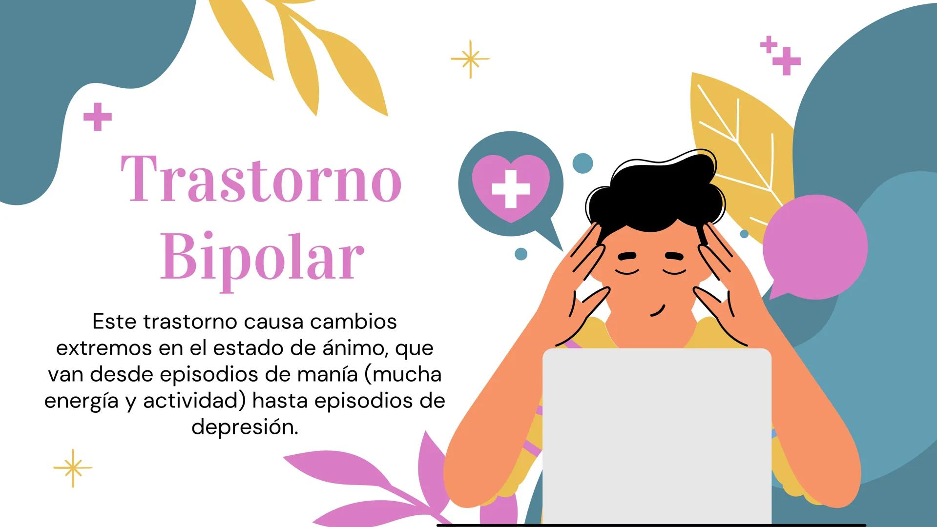 Salud Mental
+
必
5 Definición
La salud mental es un estado de bienestar en el
que el individuo es consciente de sus
capacidades, puede hacer