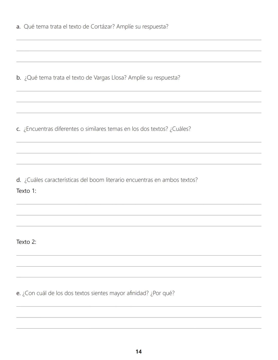 # 9
UNIDAD 4: LITERATURA LATINOAMERICANA: MILES DE EXPERIENCIAS, UN SOLO CONTINENTE
Grado
Lenguaje
Nombre
Identificación de las caracte