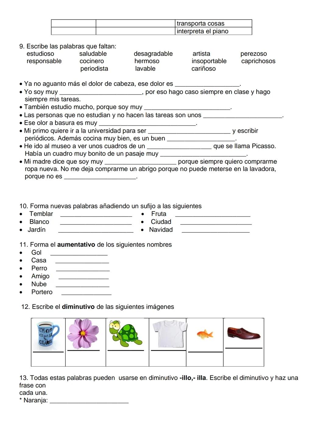 TALLER SOBRE PREFIJOS Y SUFIJOS -
ESPAÑOL GRADO 7
Ver el siguiente video https://www.youtube.com/watch?v=VIFk9rwGvig
Lea atentamente la info