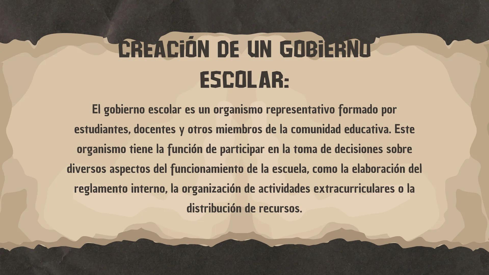 DEMOCRACIA
ESCOLAR
MANUELA FRANCO
MARIANA CARBONELL
VALENTINA BEDOYA
ISABELLA CARMONA ¿QUE ES?
La democracia escolar se refiere a la impleme