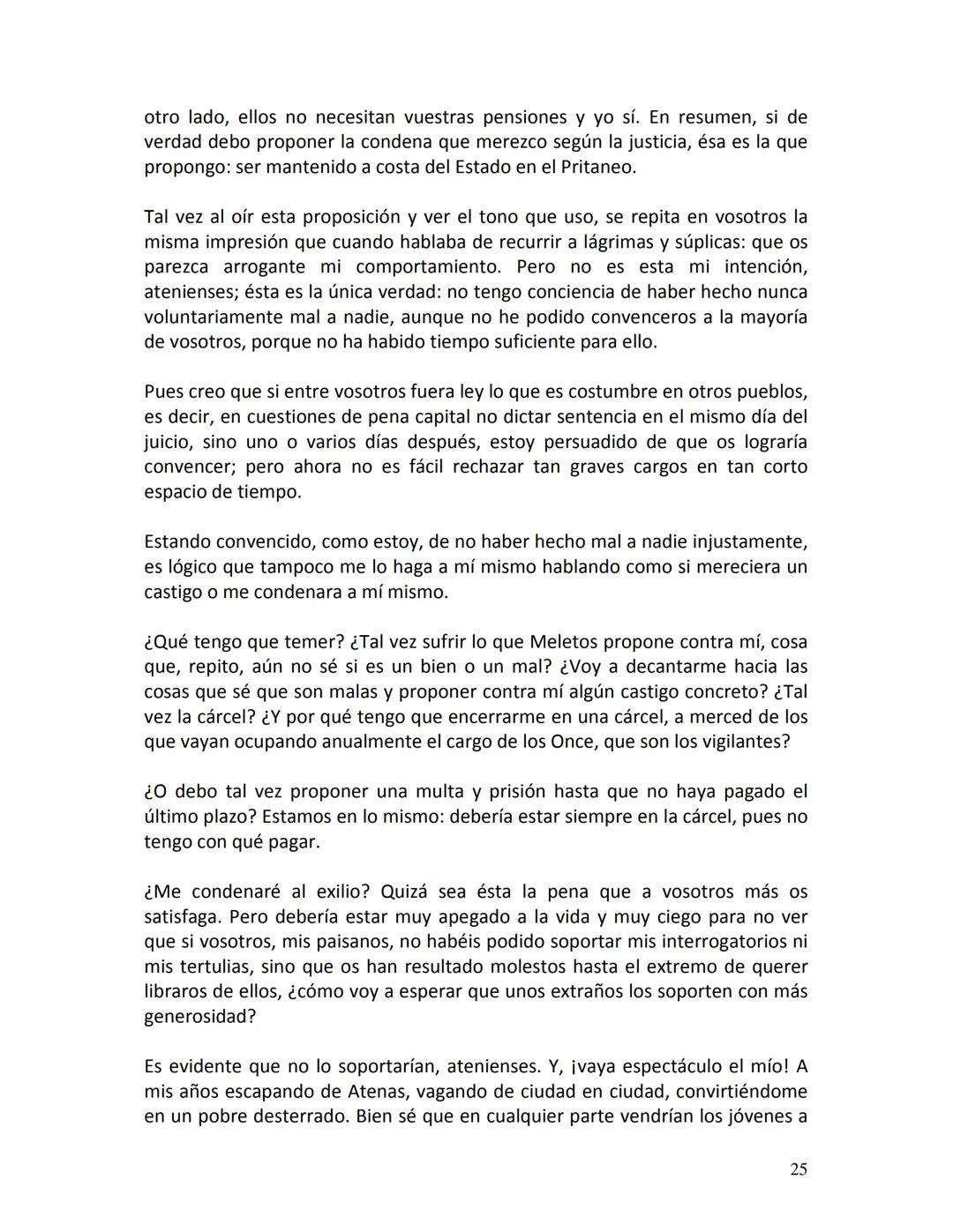 # PLATÓN
APOLOGÍA
DE
SÓCRATES
1 # PRIMERA PARTE
Defensa de Sócrates
¡Ciudadanos atenienses! Ignoro qué impresión habrán despertado en vos