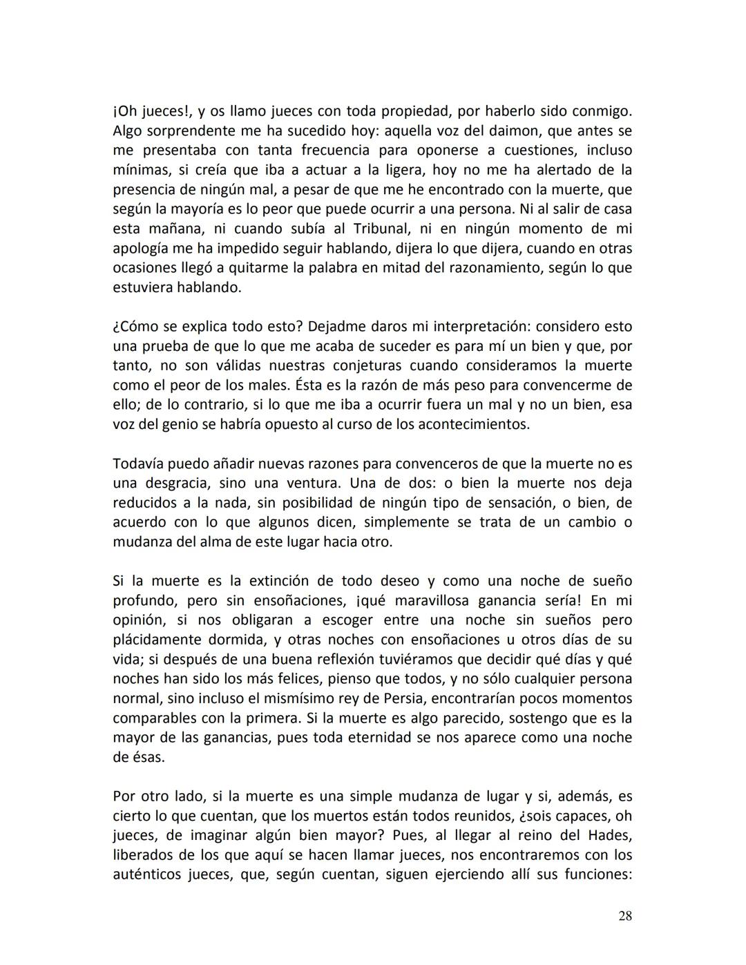 # PLATÓN
APOLOGÍA
DE
SÓCRATES
1 # PRIMERA PARTE
Defensa de Sócrates
¡Ciudadanos atenienses! Ignoro qué impresión habrán despertado en vos