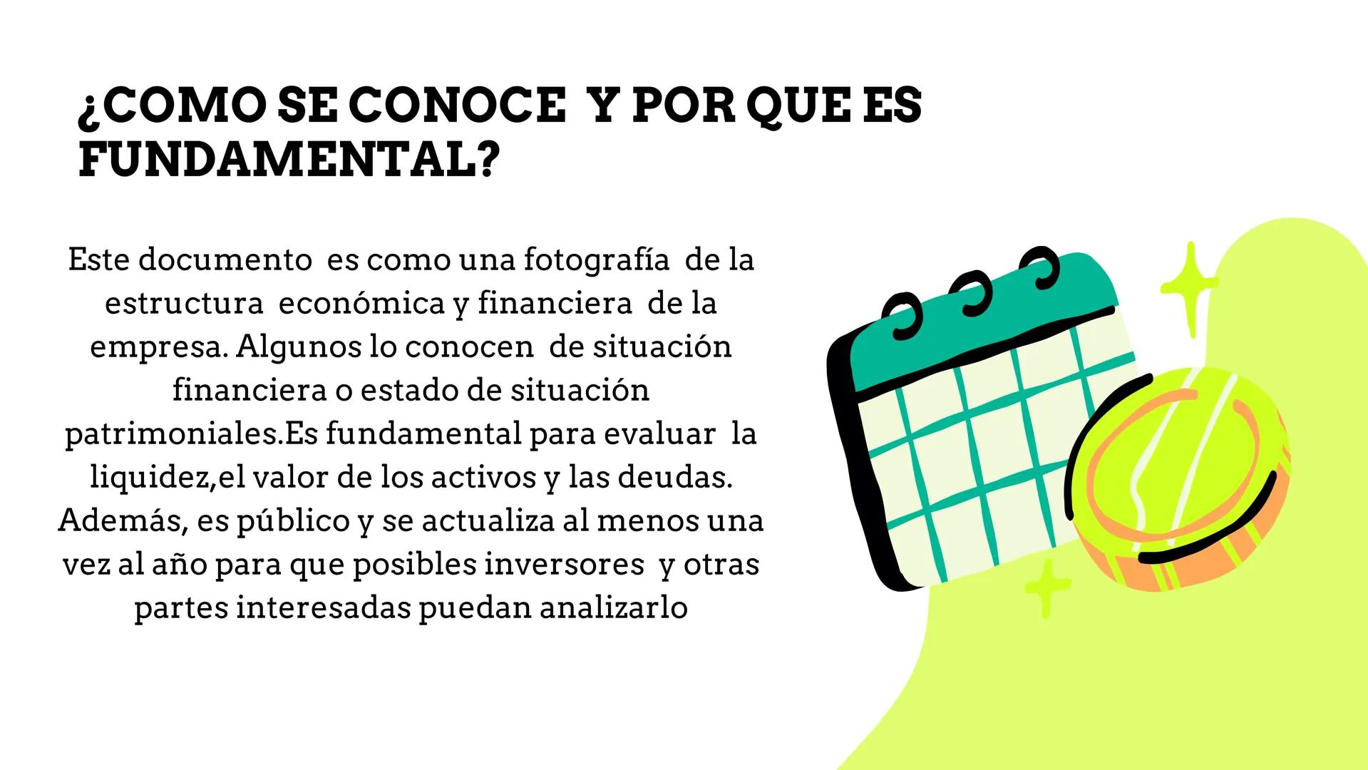 # BALANCE
# GENERAL # ÍNDICE DE
CONTENIDOS
$
01 ¿QUE ES?
02 ¿QUE CUENTAS MANEJA EL BALANCE
GENERAL?
03 ¿COMO SE CONOCE Y POR QUE ES
FUNDAMEN
