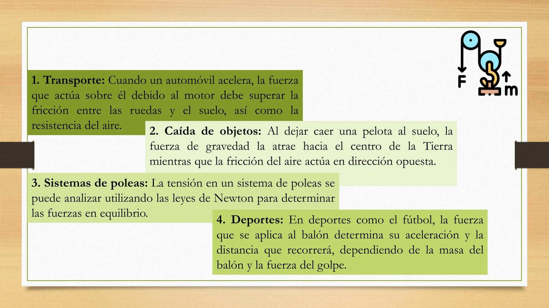 Física # TEMA A ESTUDIAR
Leyes de Newton
DINÁMICA.
Fuerzas (gravedad, fricción, tensión)
Aplicaciones de las leyes de Newton # DINÁMICA