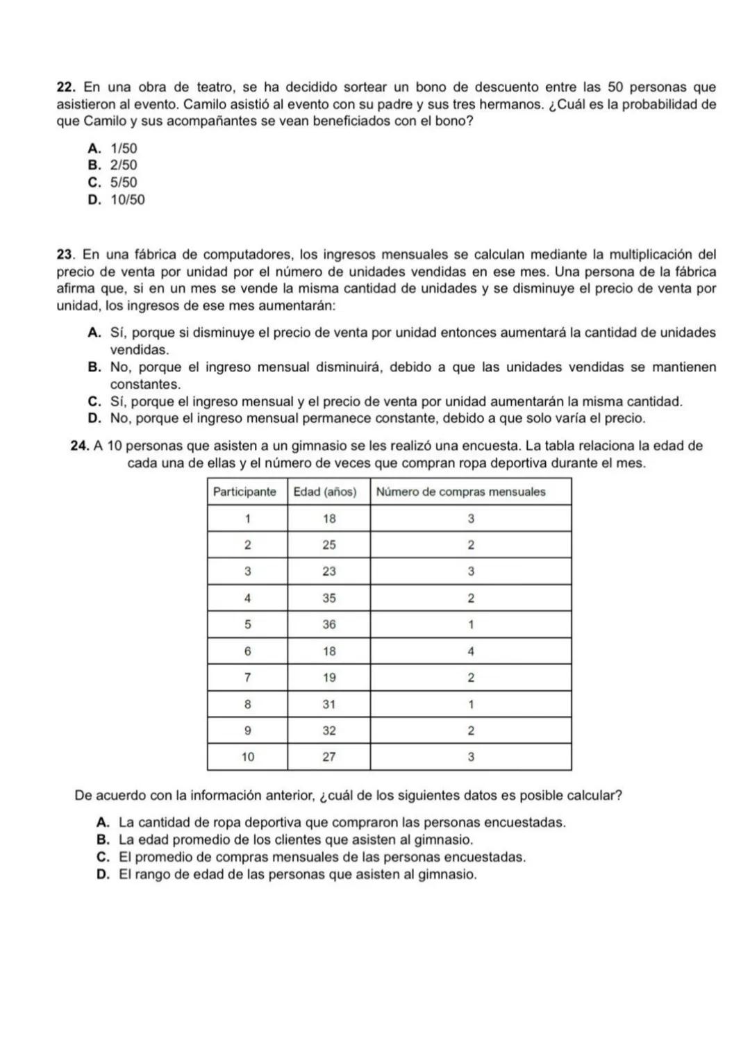 CDDA2024157397583000P1
00503595
icfes
ACM1
1008-0309-82122000
CC2024122934701
Examen
1 Saber 11°
PRIMERA SESIÓN
INDIVIDUALES icfes
26