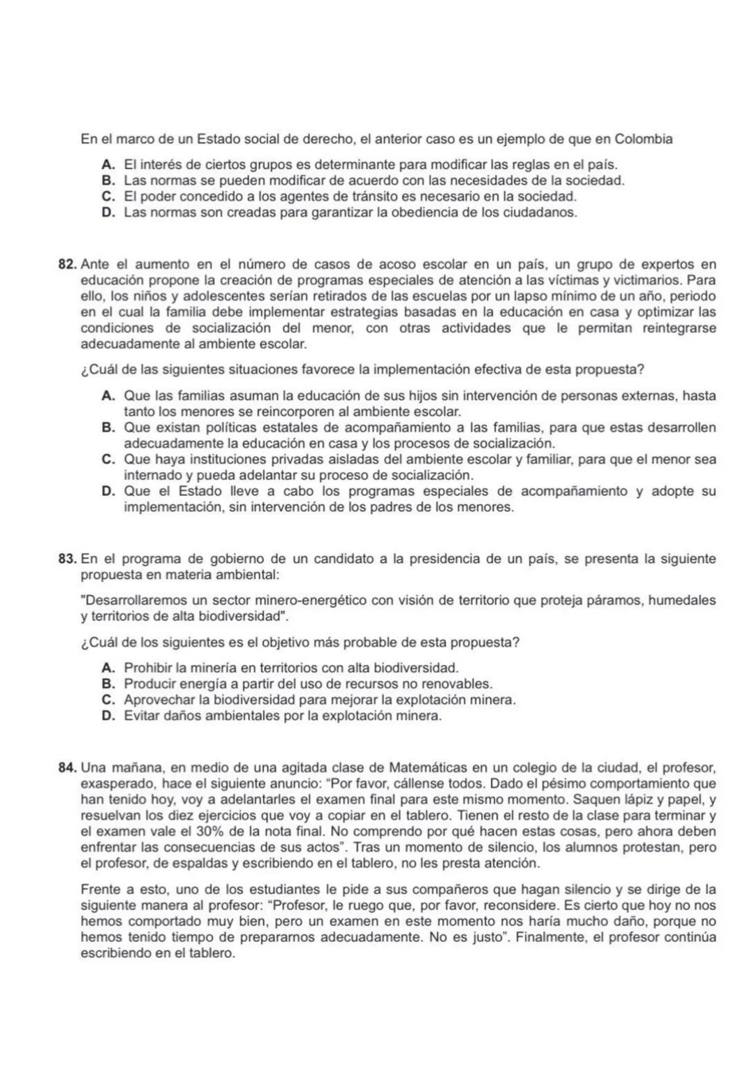 CDDA2024157397583000P1
00503595
icfes
ACM1
1008-0309-82122000
CC2024122934701
Examen
1 Saber 11°
PRIMERA SESIÓN
INDIVIDUALES icfes
26