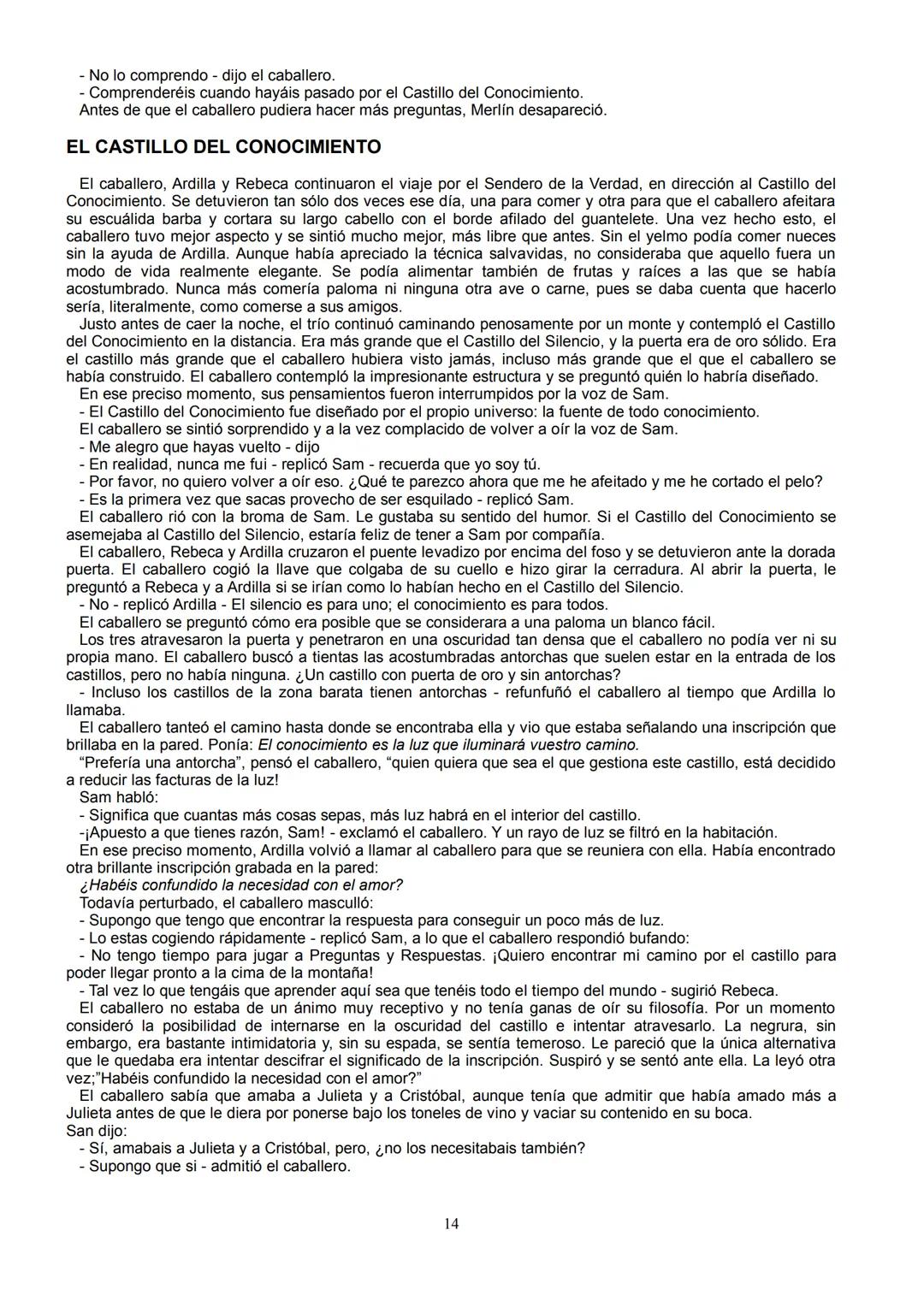 53 a
EDICIÓN
ROBERT FISHER
EL CABALLERO
DE LA
ARMADURA
OXIDADA
EDICIONES OBELISCO EL CABALLERO
DE LA
ARMADURA
OXIDADA
Robert Fisher
Este lib