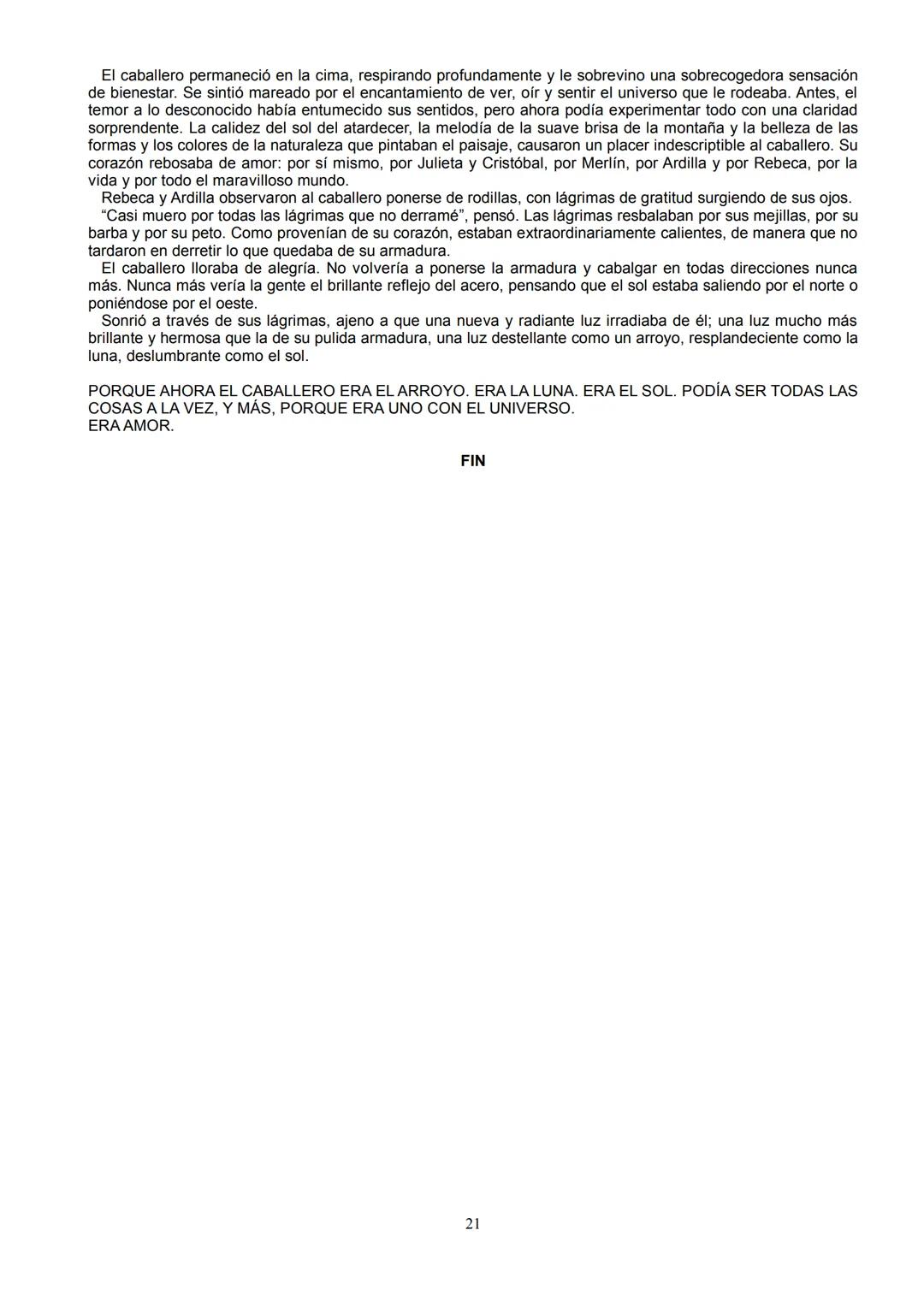 53 a
EDICIÓN
ROBERT FISHER
EL CABALLERO
DE LA
ARMADURA
OXIDADA
EDICIONES OBELISCO EL CABALLERO
DE LA
ARMADURA
OXIDADA
Robert Fisher
Este lib