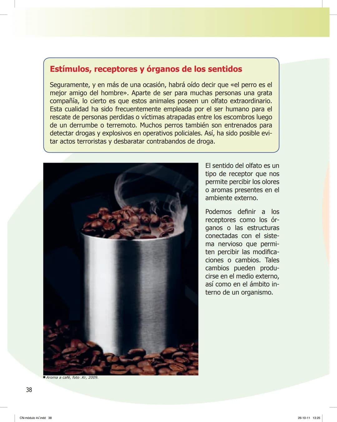 tapas 3345.indd 1
Mamed
CIENCIAS NATURALES
SEGUNDO CICLO
MÓDULO 4
Los seres vivos y el ambiente:
Recepción y flujo de
información en el o