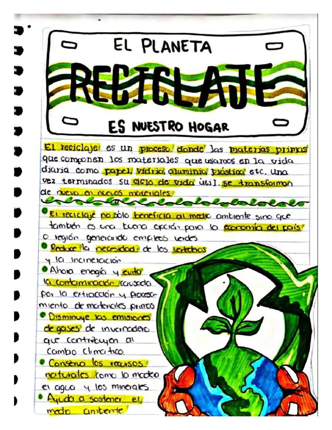 El reciclaje