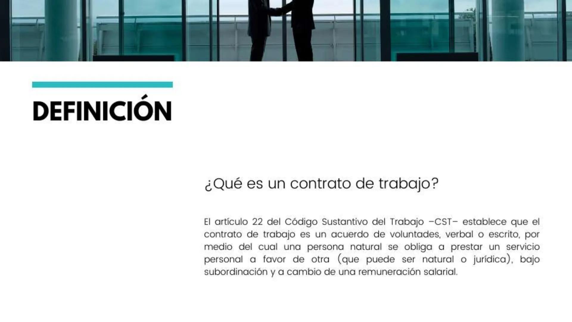 F&A
LEGAL
TALLER DE
CONTRATACIÓN
LABORAL
ASPECTOS GENERALES DEL
CONTRATO LABORAL.
↓ # INTRODUCCIÓN
El proceso de contratación laboral no