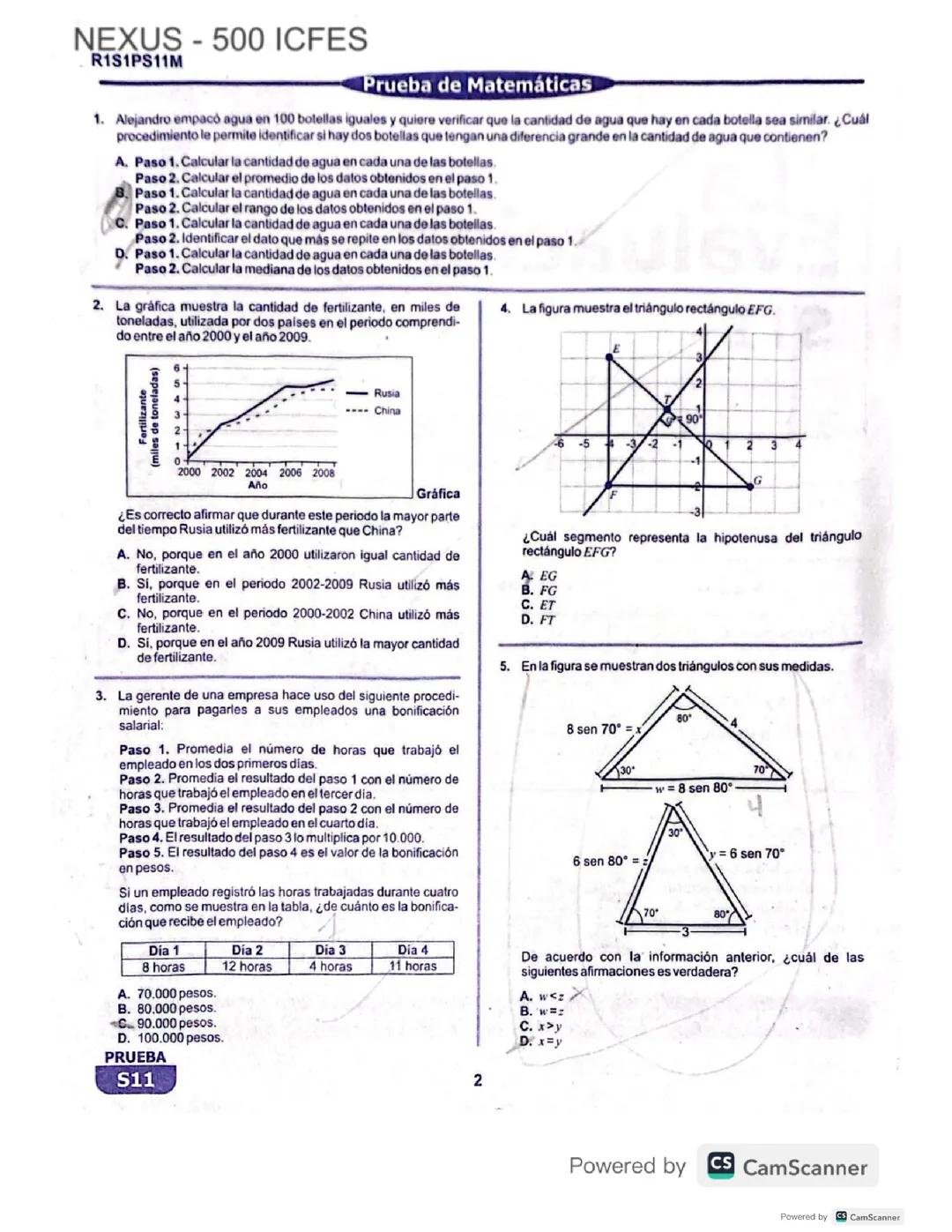 Matemáticas  t