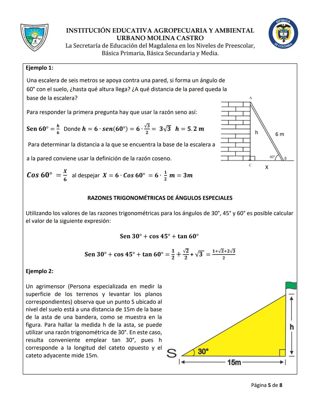 INSTITUCIÓN EDUCATIVA AGROPECUARIA Y AMBIENTAL
URBANO MOLINA CASTRO
La Secretaría de Educación del Magdalena en los Niveles de Preescolar,
B
