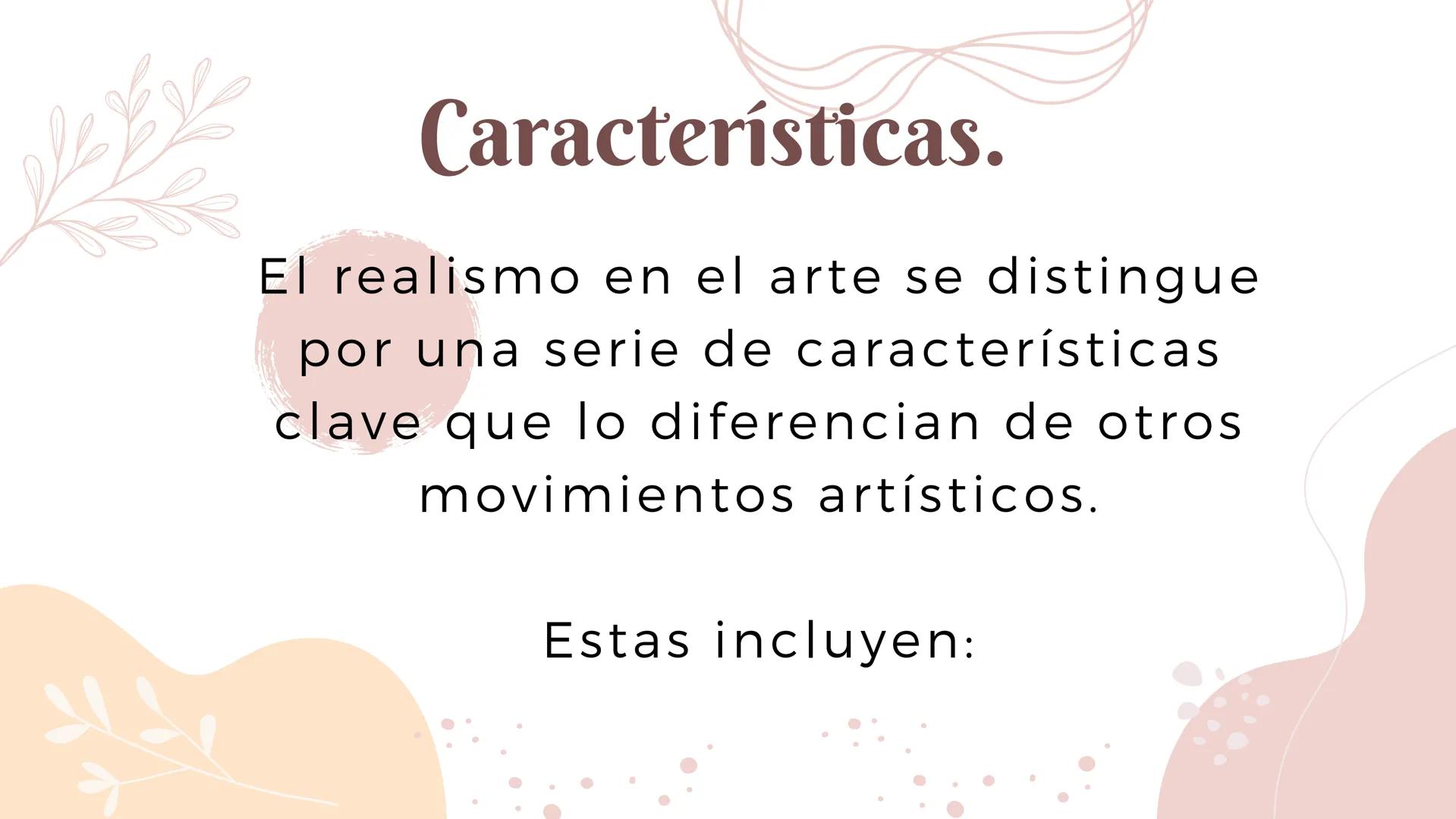 # EQUIPO #8
Realismo
artistico # ¿Qué es?
El realismo es un movimiento que surgió a mediados del
siglo XIX, principalmente en Francia, co