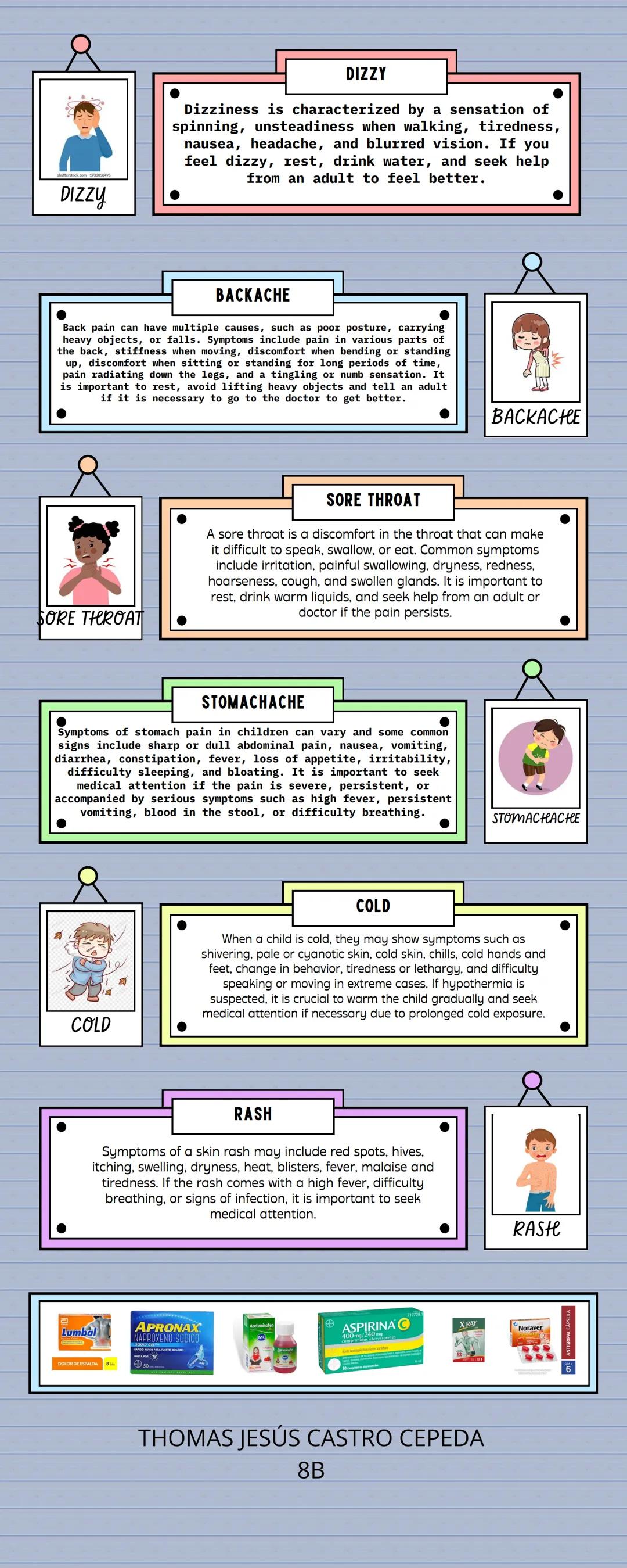 INFOGRAPHIC
ILLNESS AND
REMEDIES
FLU
The flu symptoms include a stuffy nose, cough,
sore throat, fever, muscle pain or headaches,
and feelin