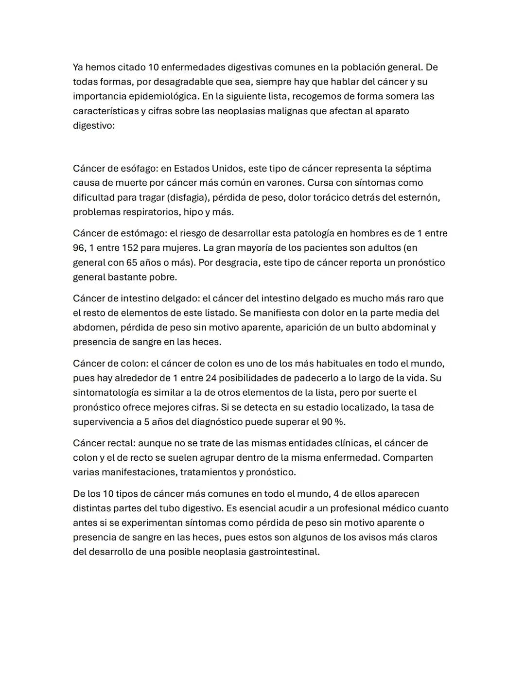 Actividad profundización grado 10°
**15 ENFERMEDADES DIGESTIVAS COMUNES**
Los problemas gastrointestinales son muy habituales en la poblac