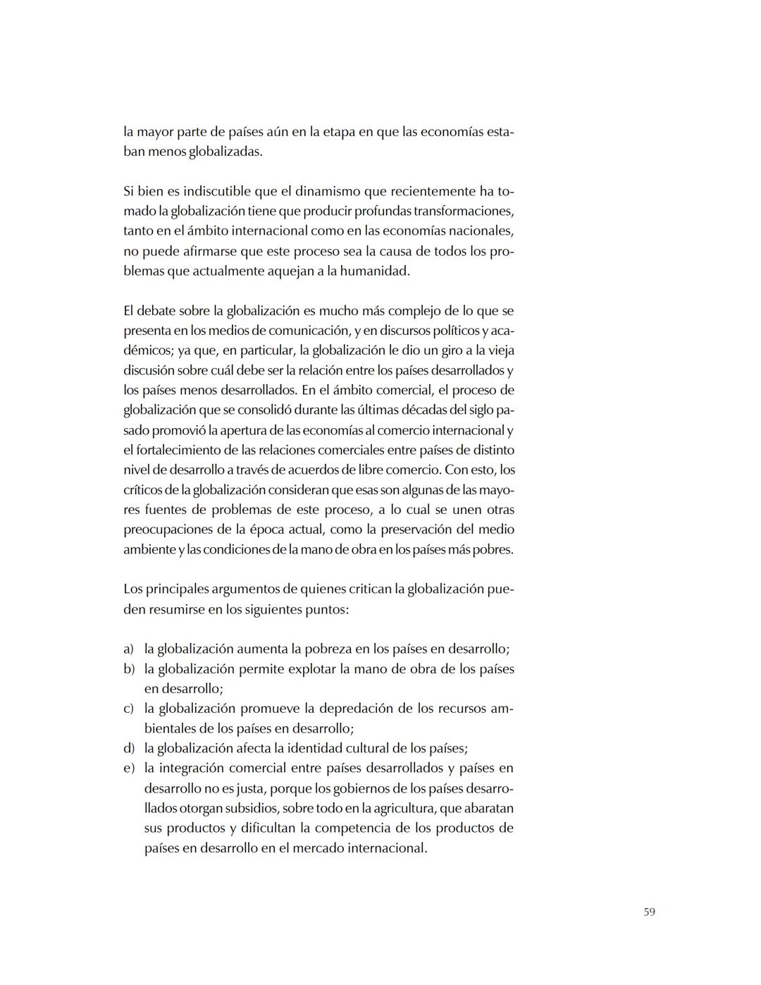 # 4 La globalización económica Banco de la República (Bogotá). Departamento de
Comunicación Institucional
La globalización económica / Banc
