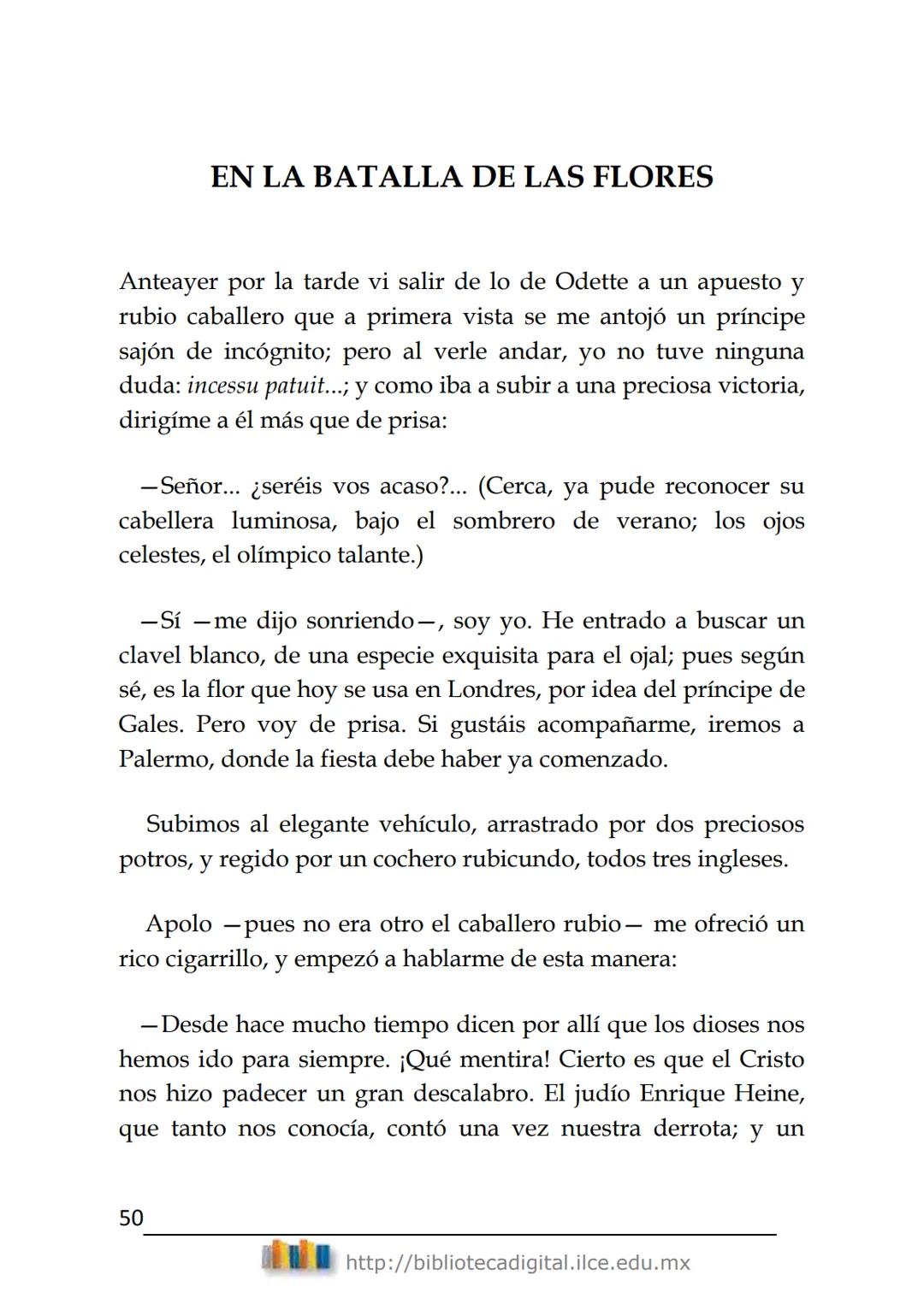 Literatura hispanoamericana
DIEZ
CUENTOS
Rubén Darío
(1867-1916)
BIBLIOTECA DIGITAL
del ILCE DIEZ CUENTOS
Rubén Darío
ÍNDICE
EL PÁJARO