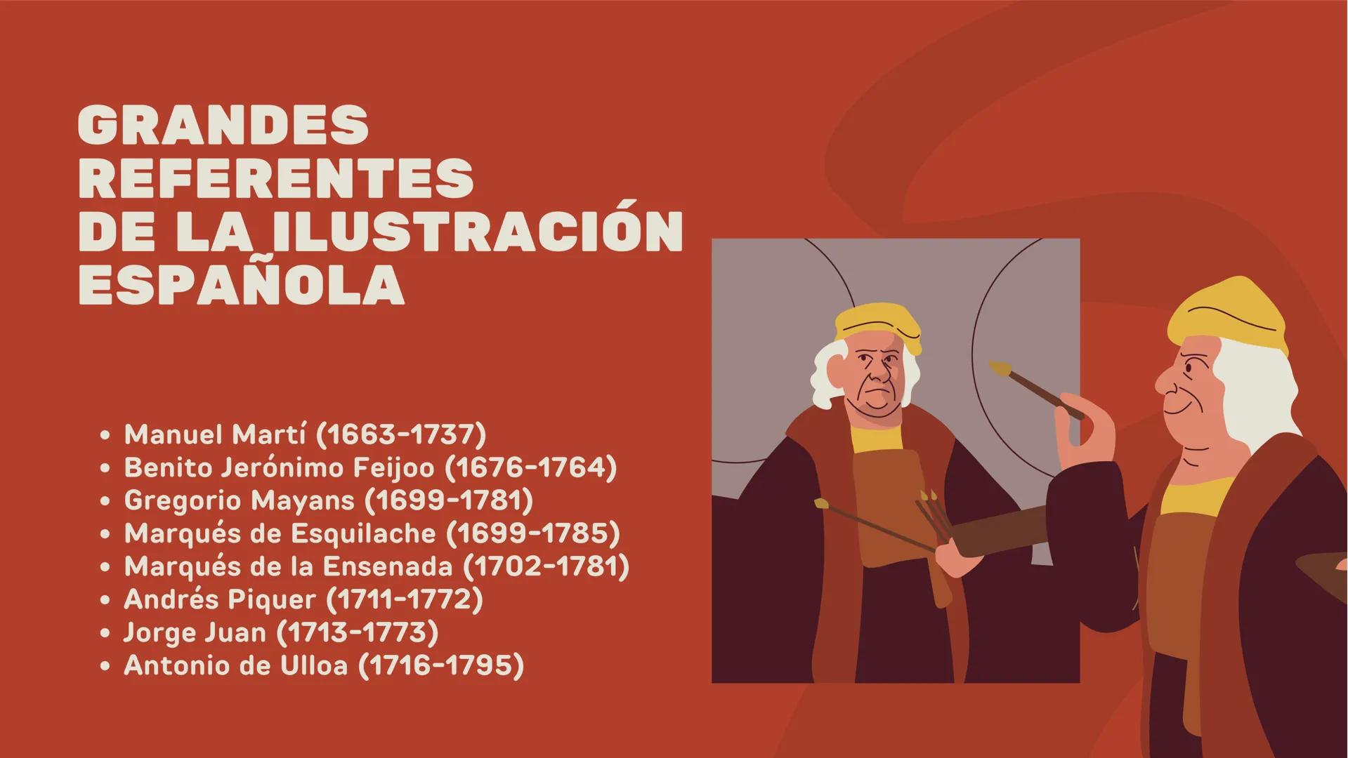 # ESPAÑA
## EN EL
### SIGLO XVIII
Un siglo cargado de cambios ESPAÑA EMPIEZA A VER LA LUZ
# EL FINAL
# DE UNA
# DINASTÍA
En 1700, la muert