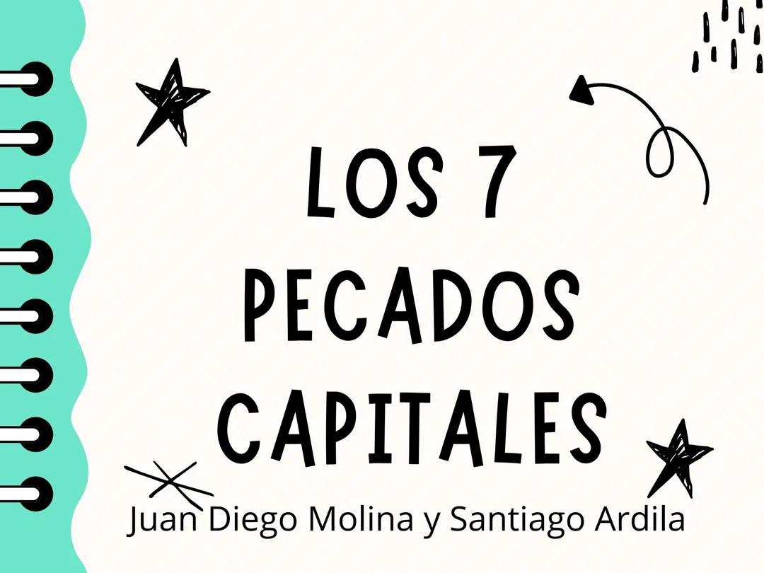 Las citas Bíblicas de los Pecados Capitales
