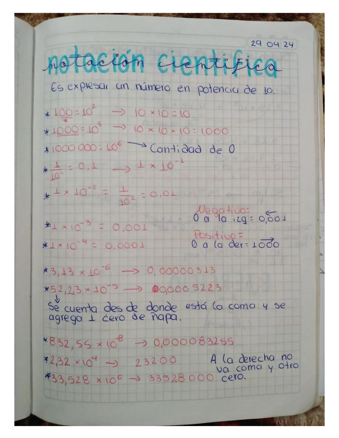 Notación científica