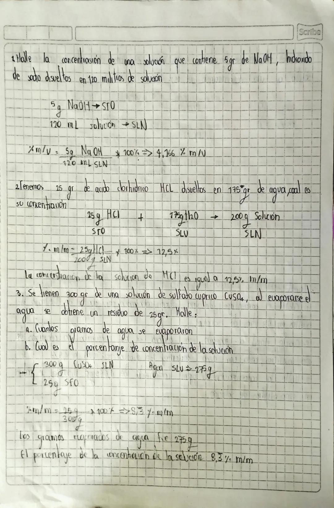 Scribe
25
05 2023
Las Soluciones
* Carcepto de soluon-componentes - clases
* Solubilidad - factores, que afectan la solubilidad
* Unidades