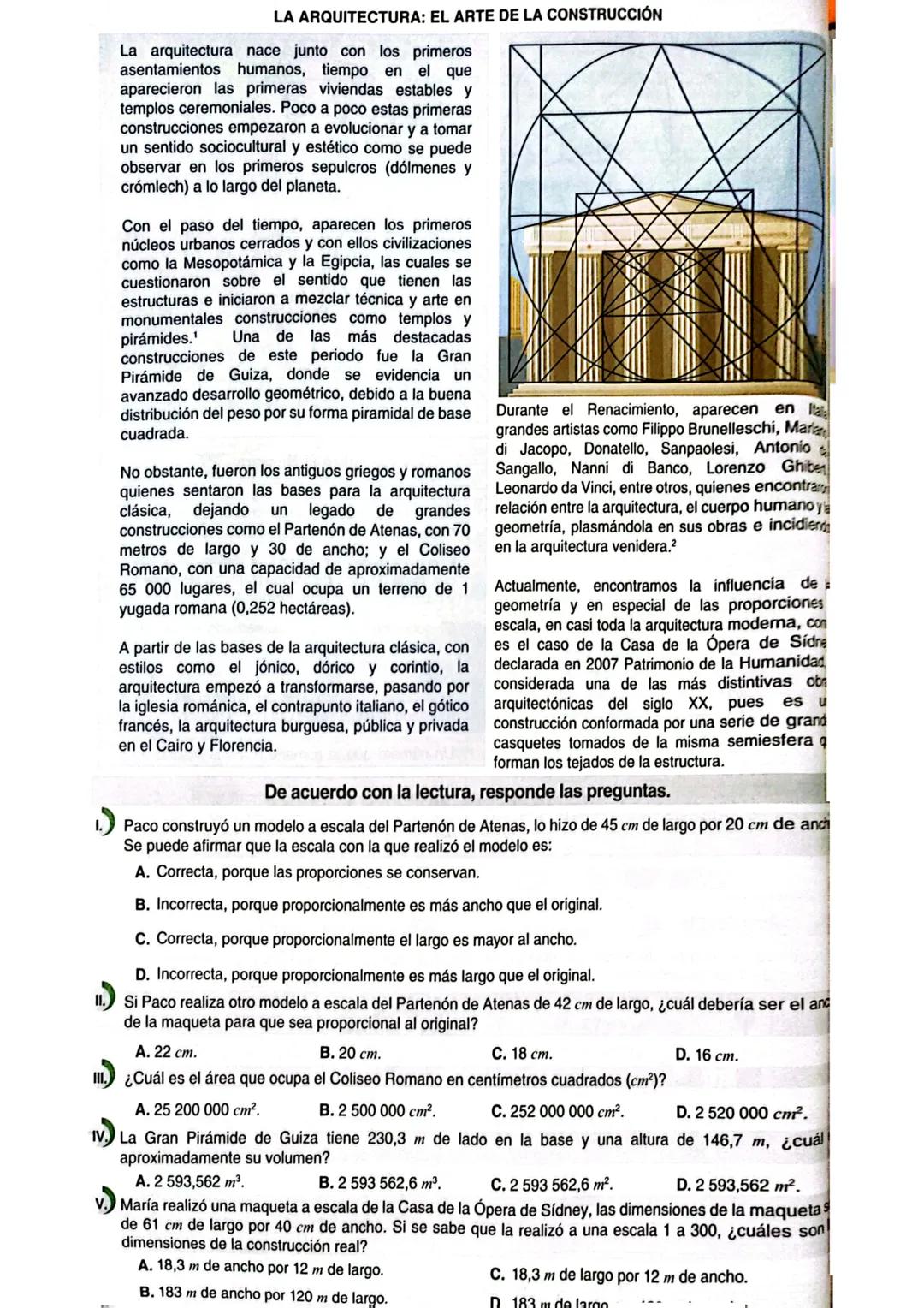 III.)
LA ARQUITECTURA: EL ARTE DE LA CONSTRUCCIÓN
La arquitectura nace junto con los primeros
asentamientos humanos, tiempo en el que
aparec