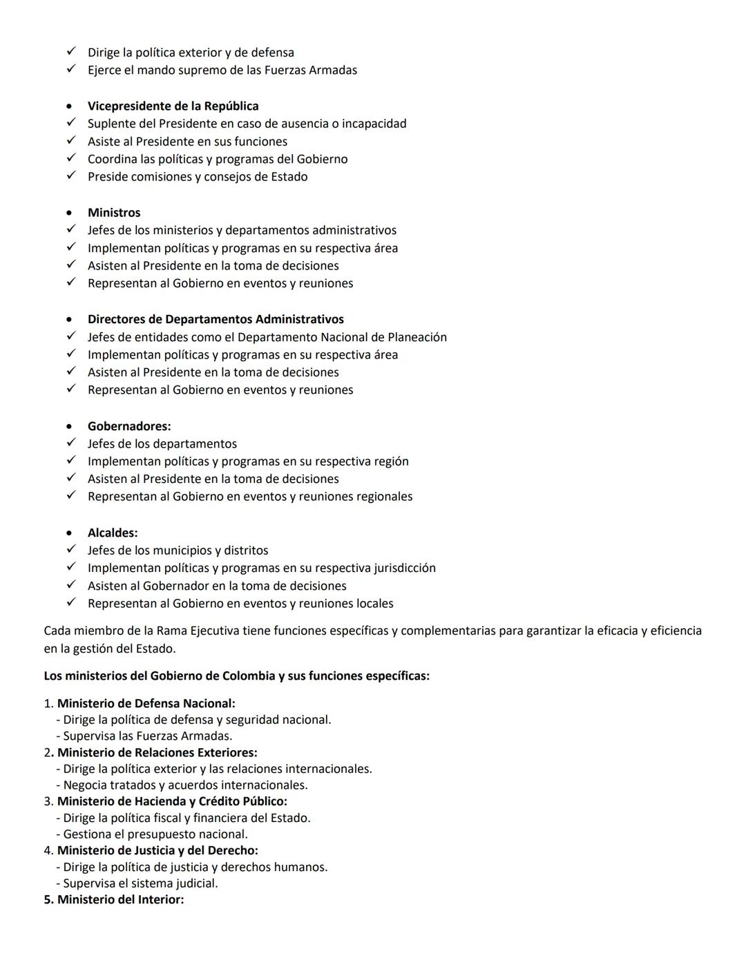 RAMAS DEL PODER PÚBLICO
1. RAMA LEGISLATIVA
Comisiones del Congreso de la República de Colombia:
• Senado de la República:
1. Comisión Prime