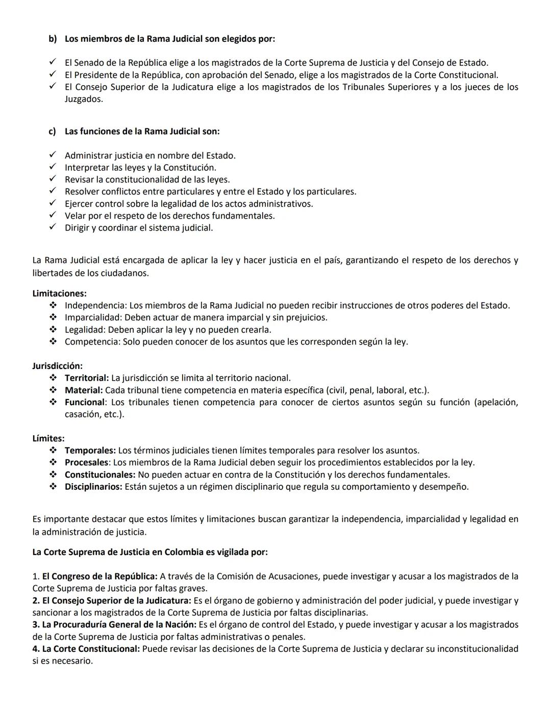 RAMAS DEL PODER PÚBLICO
1. RAMA LEGISLATIVA
Comisiones del Congreso de la República de Colombia:
• Senado de la República:
1. Comisión Prime