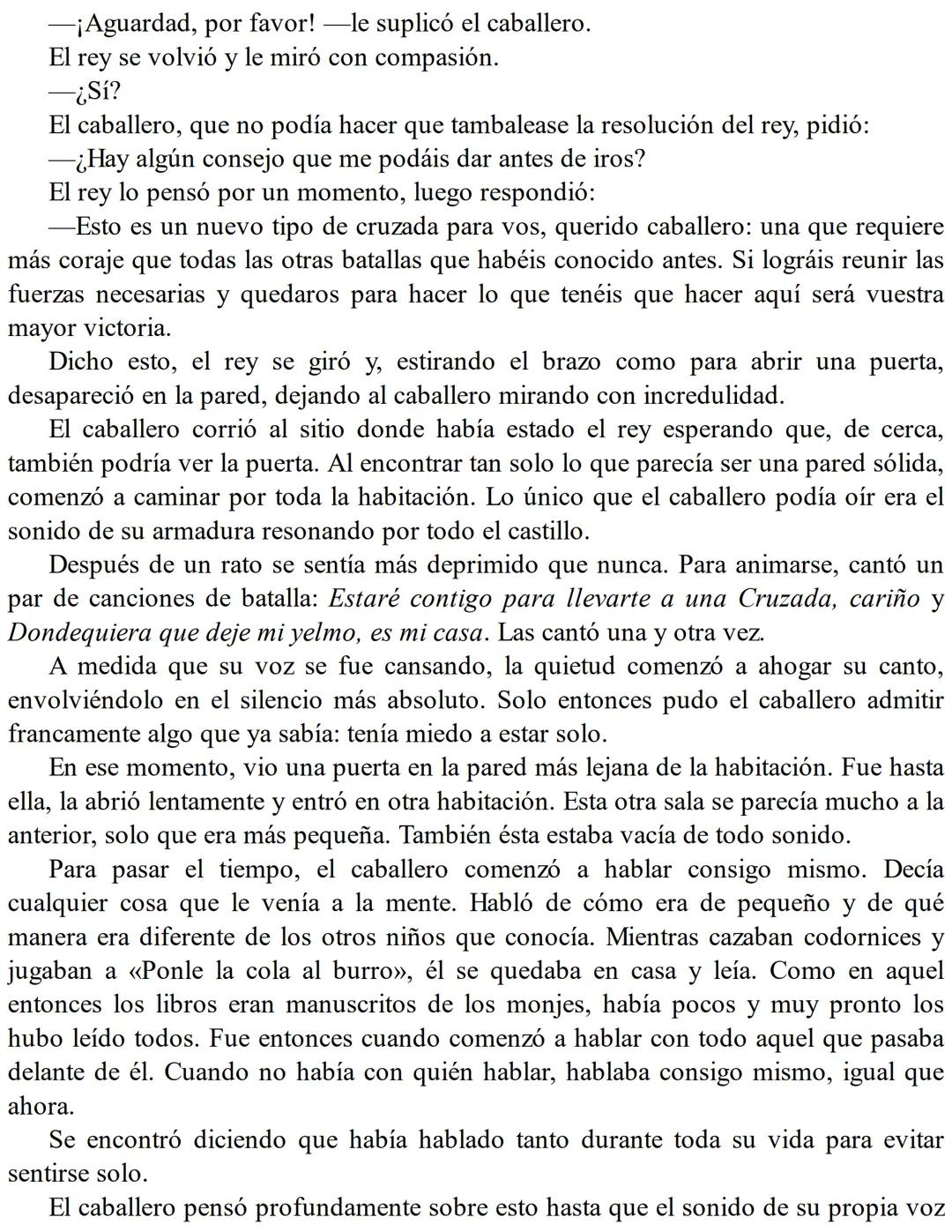 ROBERT FISHER
EL CABALLERO
DE LA
ARMADURA
OXIDADA
se El caballero de la armadura oxidada (en inglés, The Knight in Rusty Armor) es
una novel