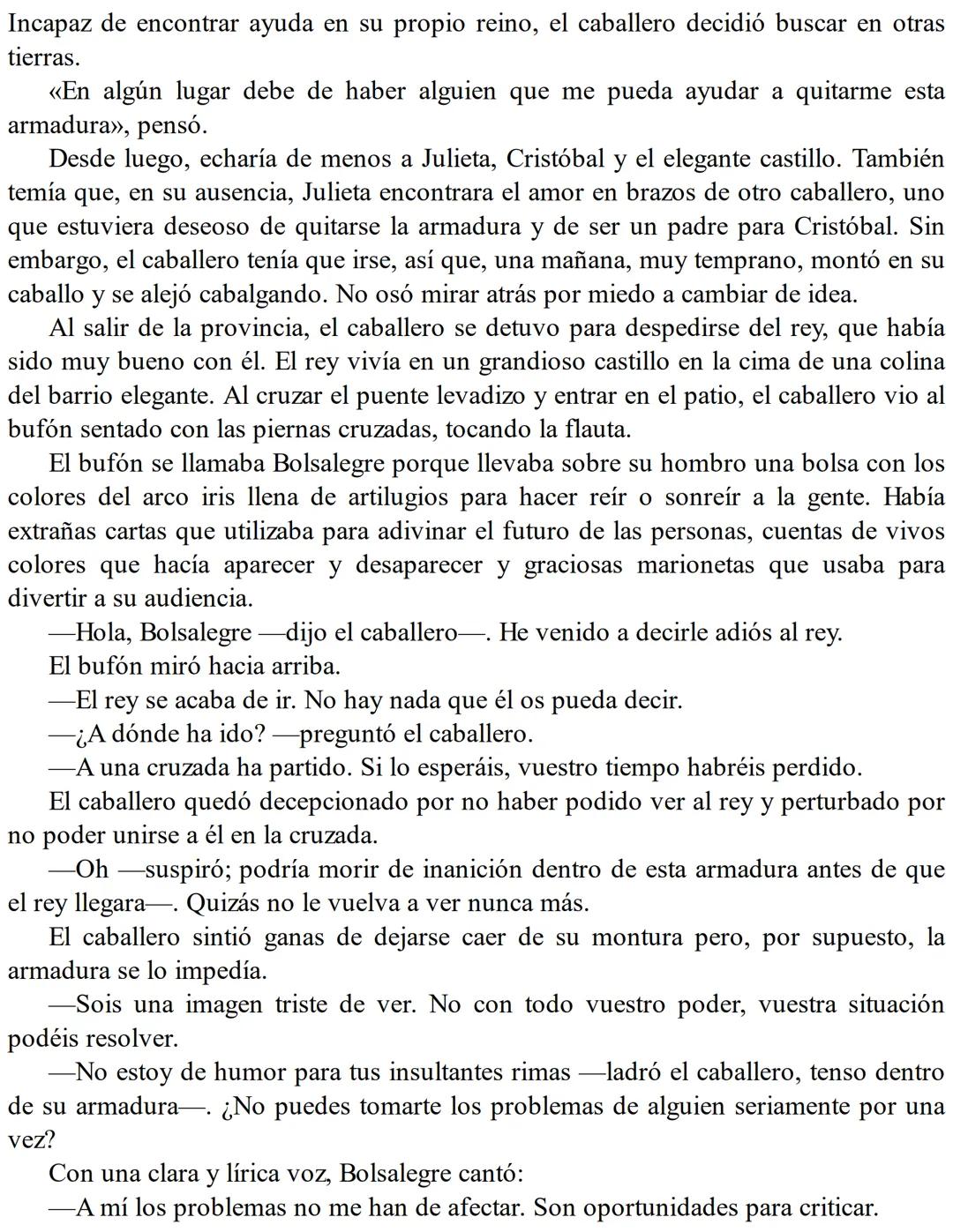 ROBERT FISHER
EL CABALLERO
DE LA
ARMADURA
OXIDADA
se El caballero de la armadura oxidada (en inglés, The Knight in Rusty Armor) es
una novel