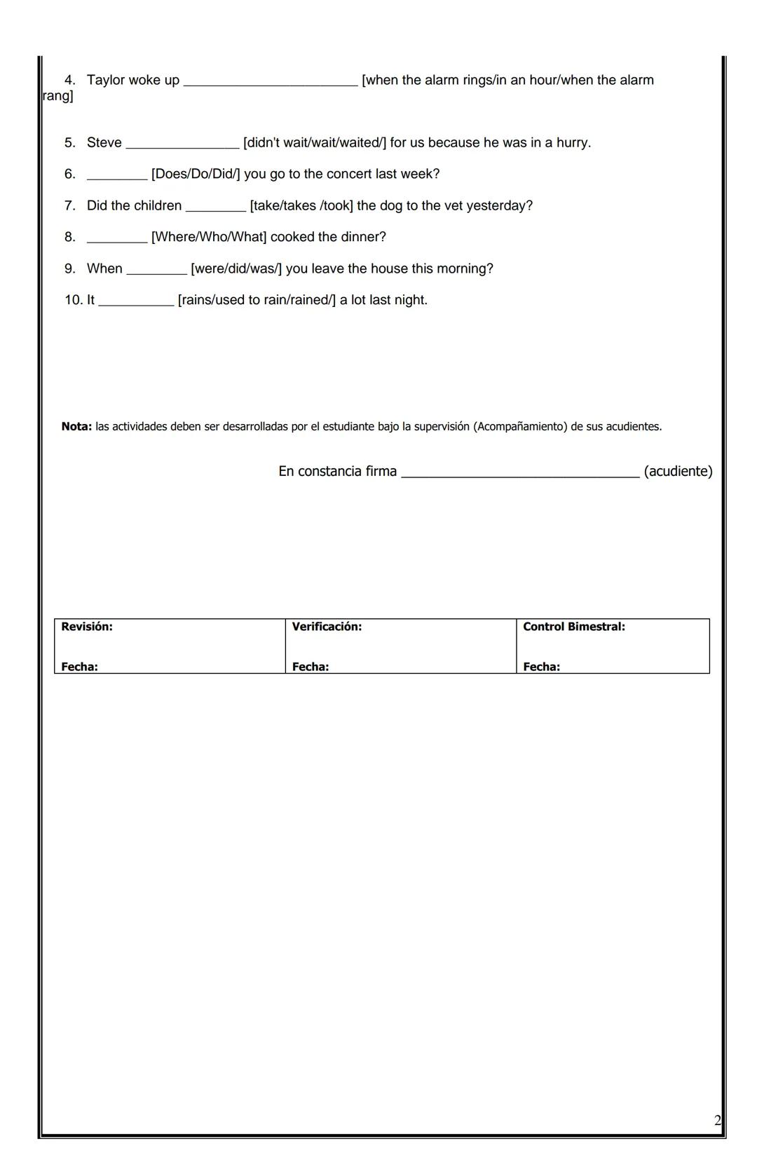 COLEGIO NUEVA ROMA
IED
GUÌA DE TRABAJO
CORPORACIÓN EDUCATIVA
MINUTO DE DIOS
ÁREA DE INGLÉS
ASIGNATURA INGLÉS
GRADO OCTAVO
PERIODO TERCERO
DO