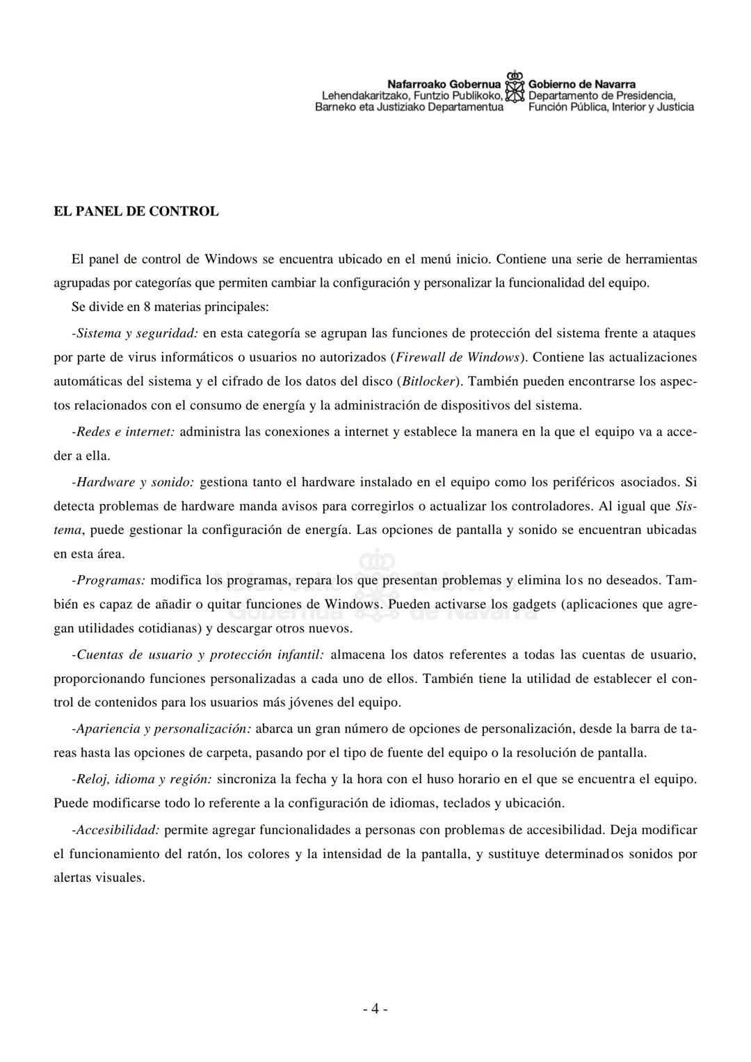 Nafarroako Gobernua
Lehendakaritzako, Funtzio Publikoko,
Barneko eta Justiziako Departamentua
Gobierno de Navarra
Departamento de Presidenci