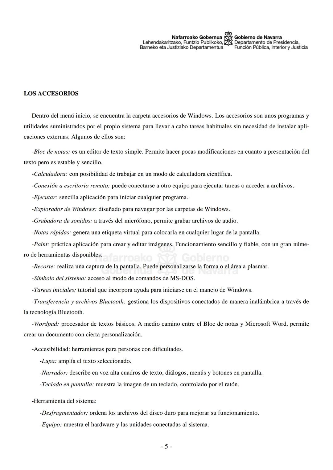 Nafarroako Gobernua
Lehendakaritzako, Funtzio Publikoko,
Barneko eta Justiziako Departamentua
Gobierno de Navarra
Departamento de Presidenci