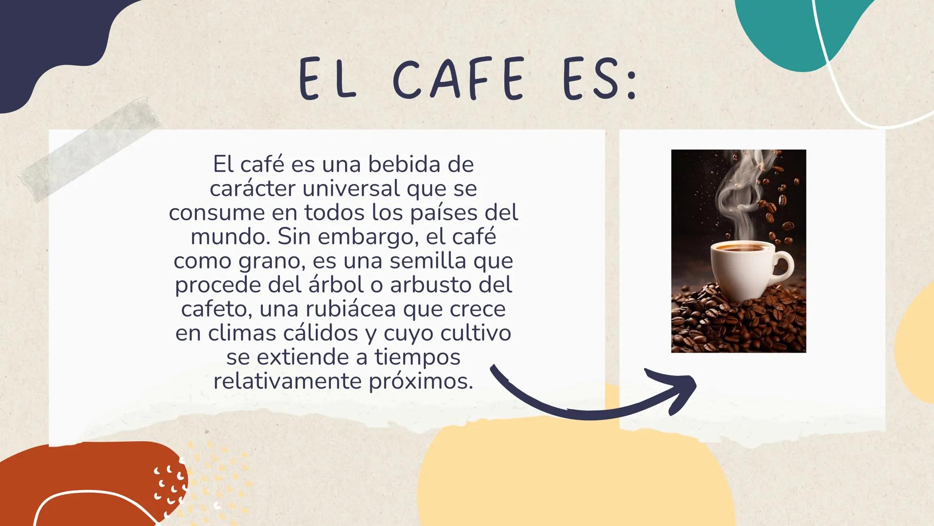 PRESENTACION
DE "PORQUE ES.
FAMOSO EL CAFE"
POR: CAMILO MEJÍA
GRADO 8
DOCENTE
KATERIN ARAGÓN
COLEGIO METROPOLITANO DE YUMBO PORTADA
INDICE
C