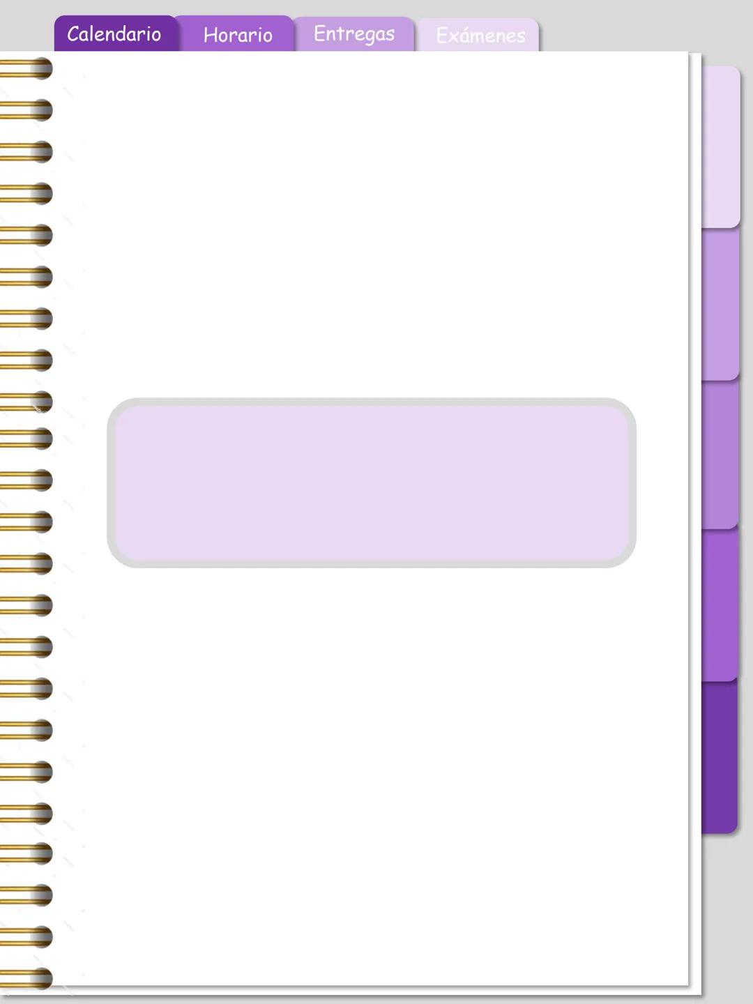 Calendario
Horario Entregas Exámenes
Ojo: Este
cuaderno digital
es totalmente
GRATIS, no
olvides de
seguirme en mi
instagram
ale.digitaal
W