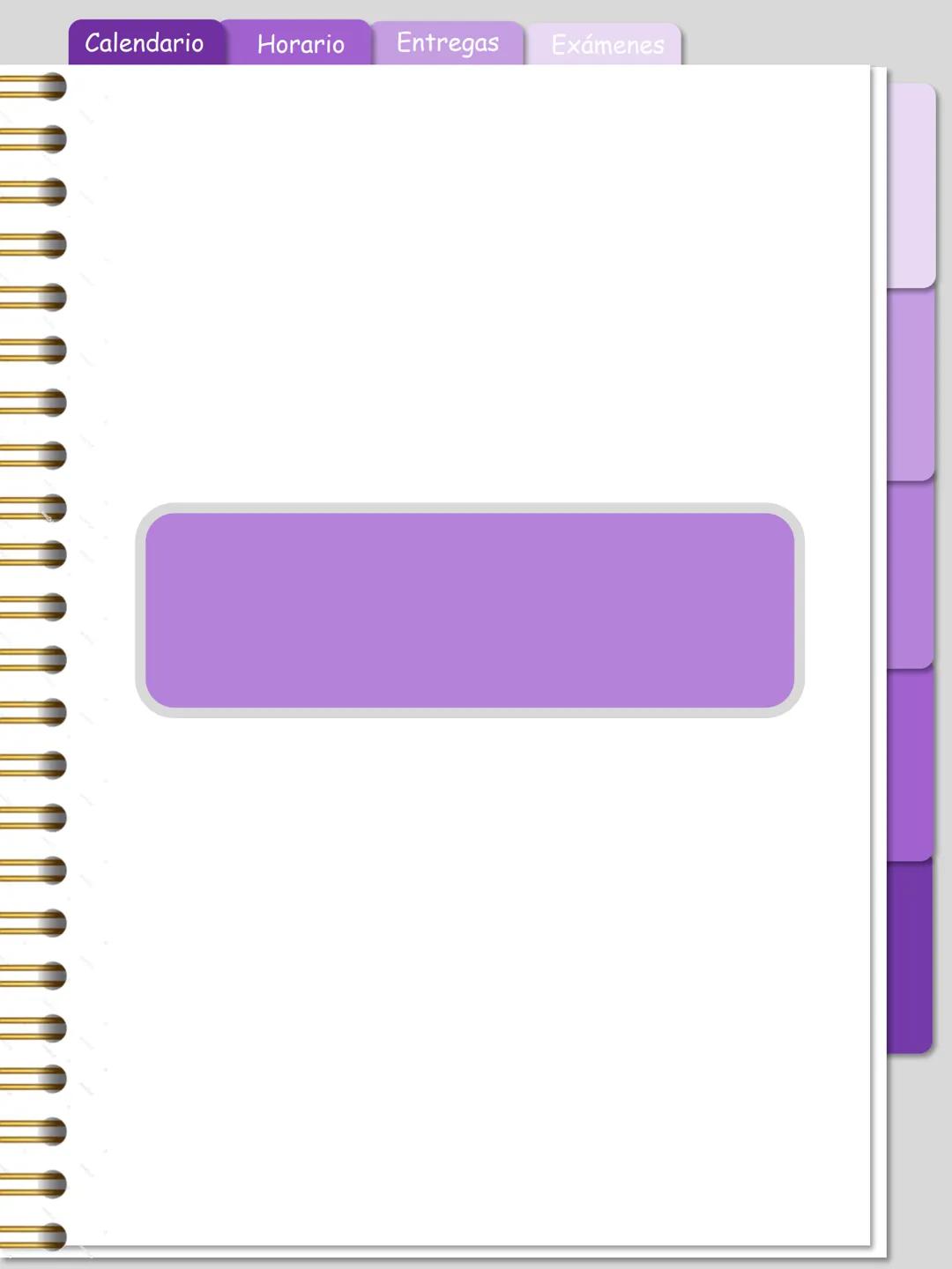 Calendario
Horario Entregas Exámenes
Ojo: Este
cuaderno digital
es totalmente
GRATIS, no
olvides de
seguirme en mi
instagram
ale.digitaal
W