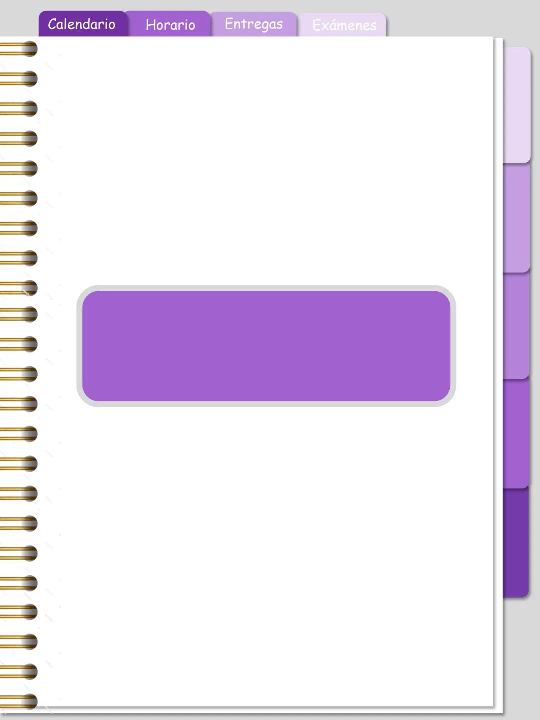 Calendario
Horario Entregas Exámenes
Ojo: Este
cuaderno digital
es totalmente
GRATIS, no
olvides de
seguirme en mi
instagram
ale.digitaal
W